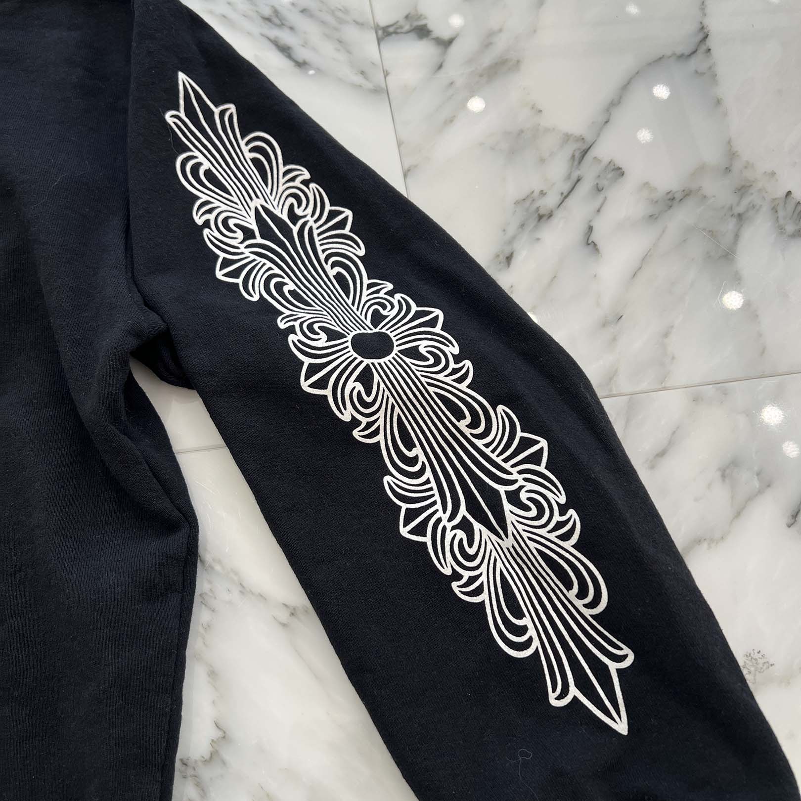 CHROME HEARTS×MATTY BOY 99 Eyes Chomper Crewneck Sweat Shirt Size XL クロムハーツ ×マッティボーイ 99アイズ チョンパー クルーネック スウェットシャツ サイズXL