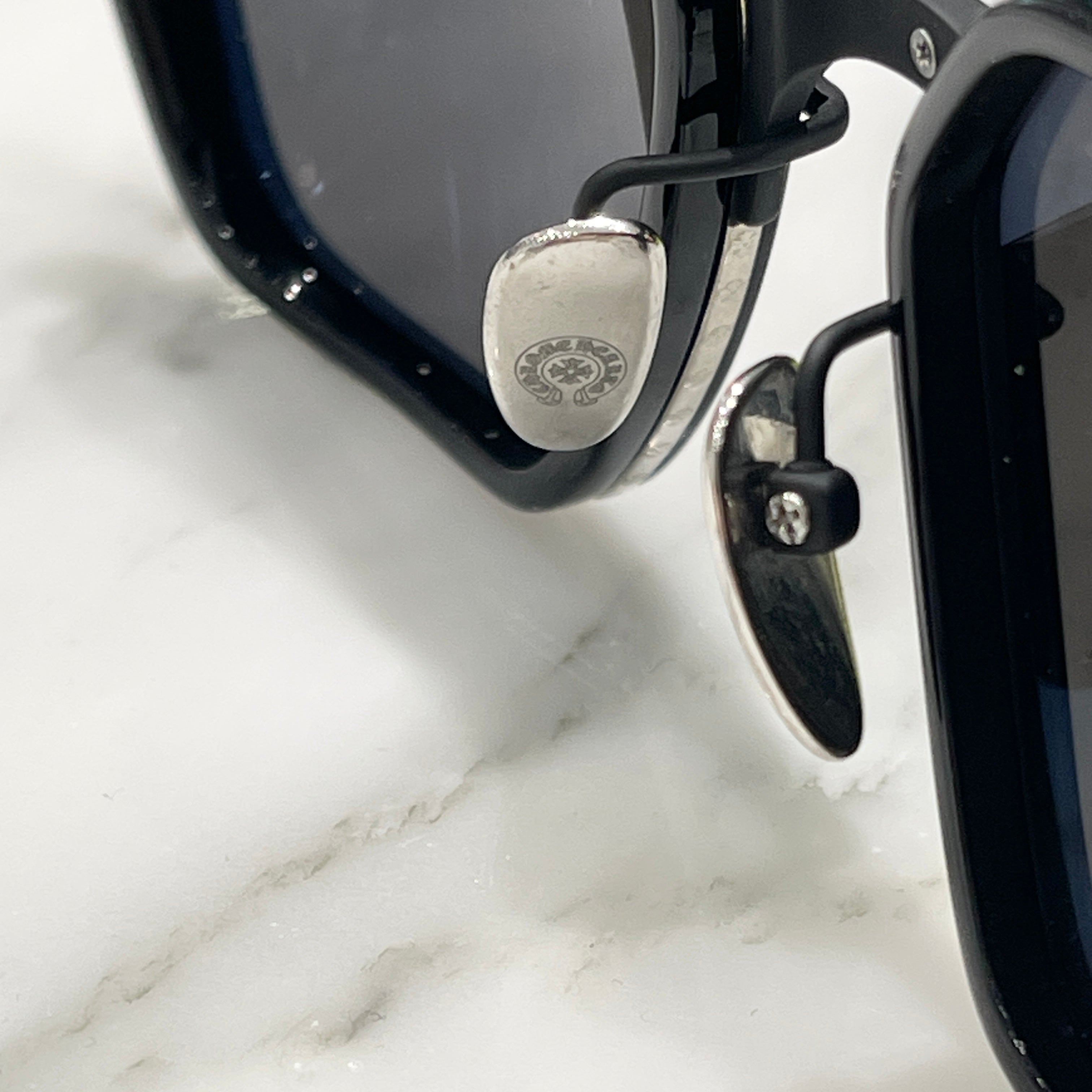 CHROME HEARTS DANGER ZONE Sunglasses Size 53口21-141 クロムハーツ