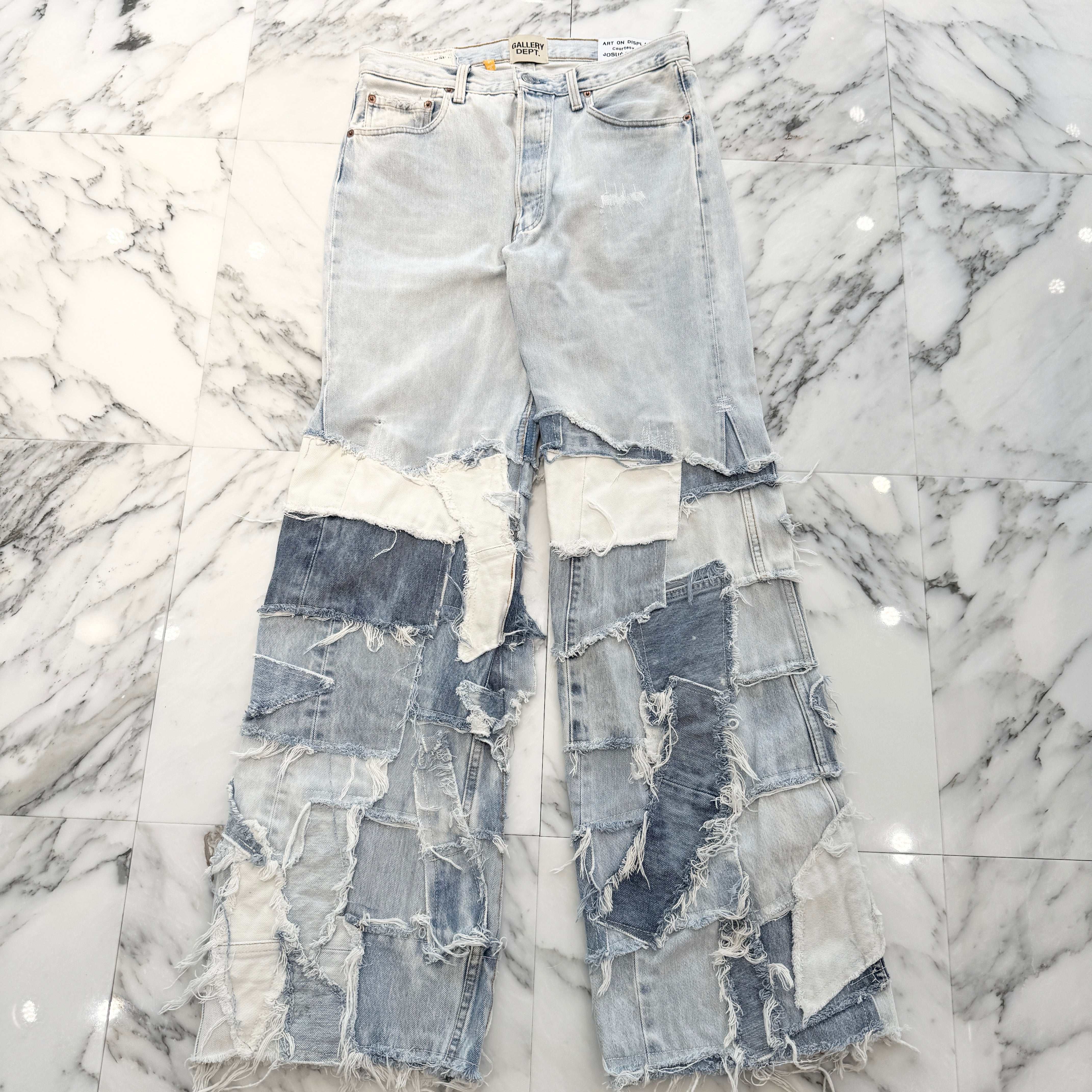 GALLERY DEPT. Patchwork Flare Denim Pants Size 31 ギャラリーデプト パッチワーク フレアデニムパンツ サイズ31