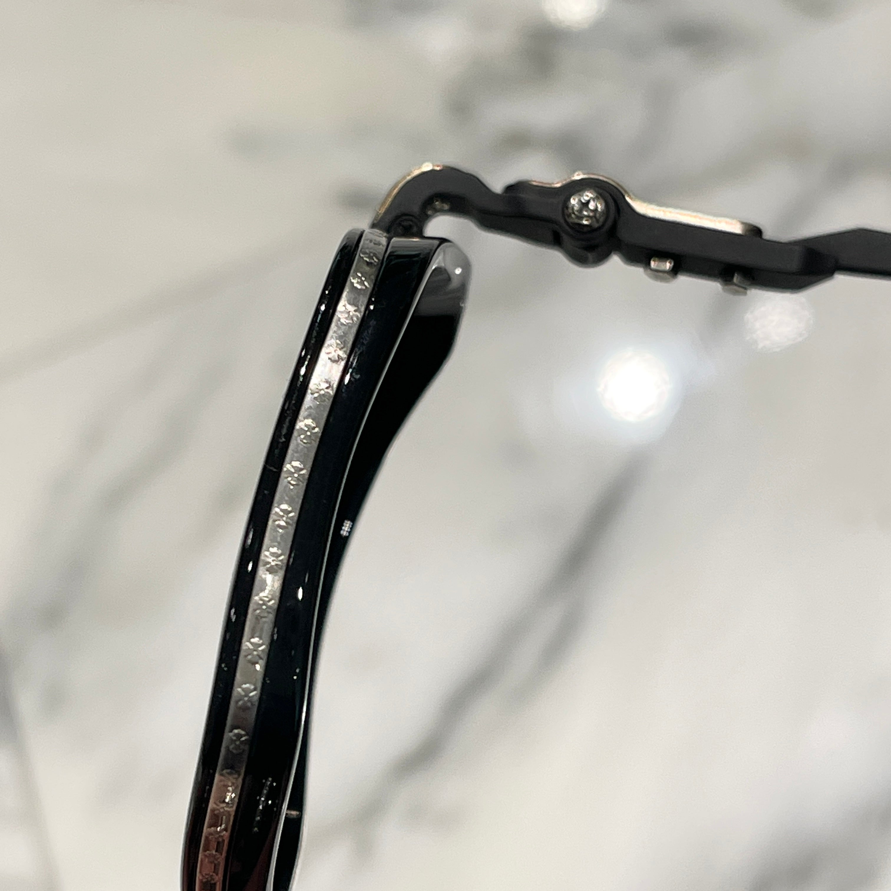 CHROME HEARTS DANGER ZONE Sunglasses Size 53口21-141 クロムハーツ