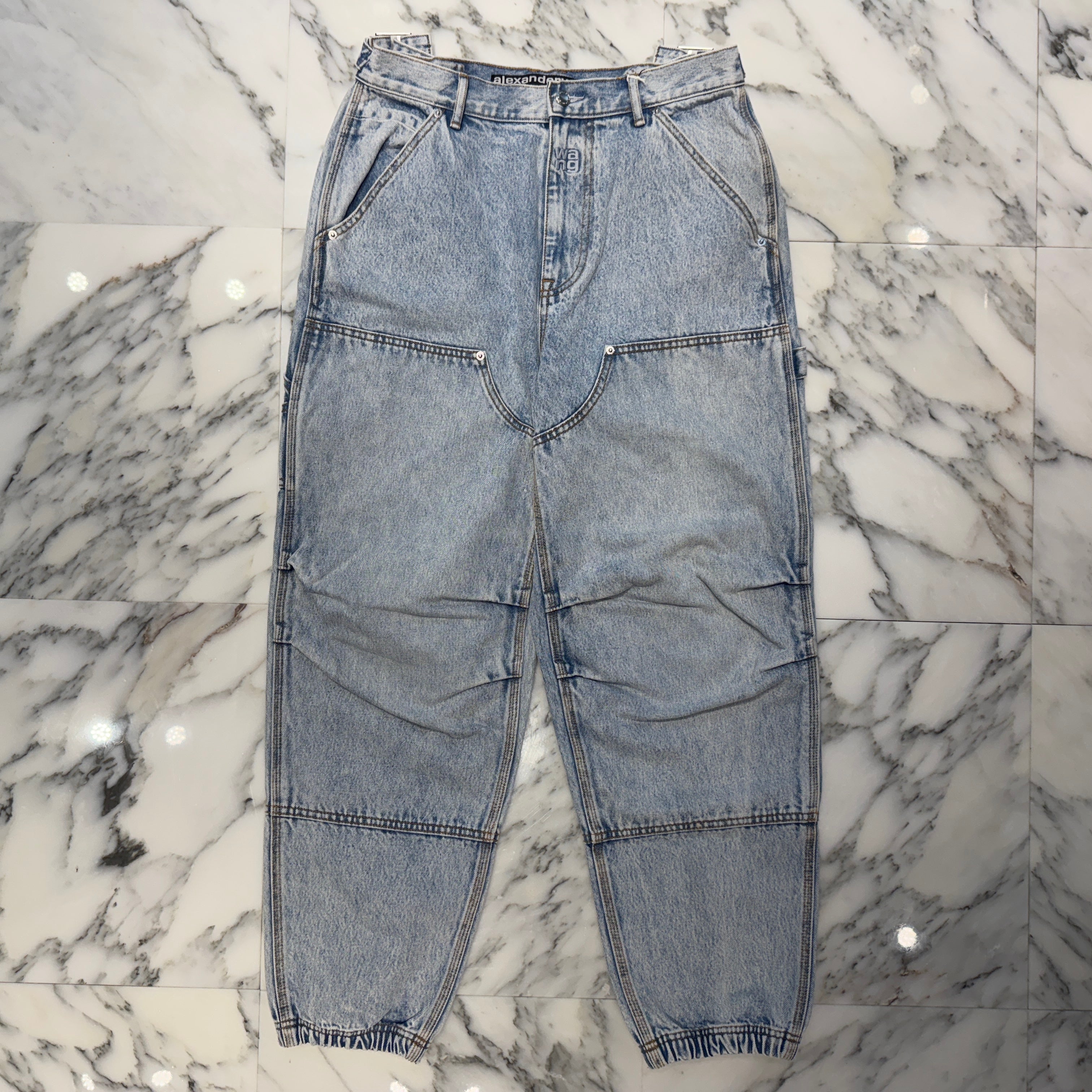 Alexander Wang 2022SS Double Front Carpenter Jeans 4DC4214012 Size 28 アレキサンダーワン  ダブルフロント カーペンタージーンズ サイズ28