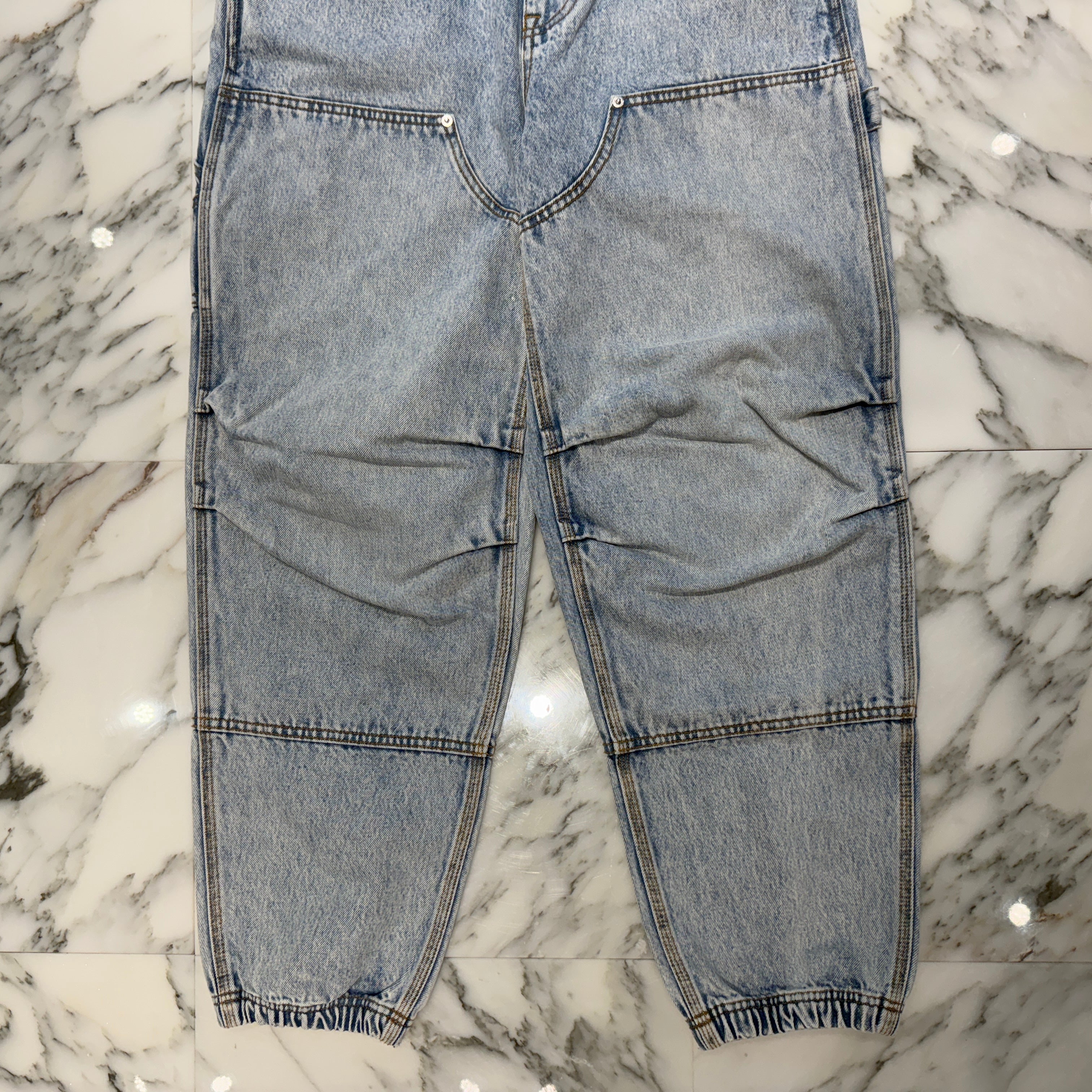 Alexander Wang 2022SS Double Front Carpenter Jeans 4DC4214012 Size