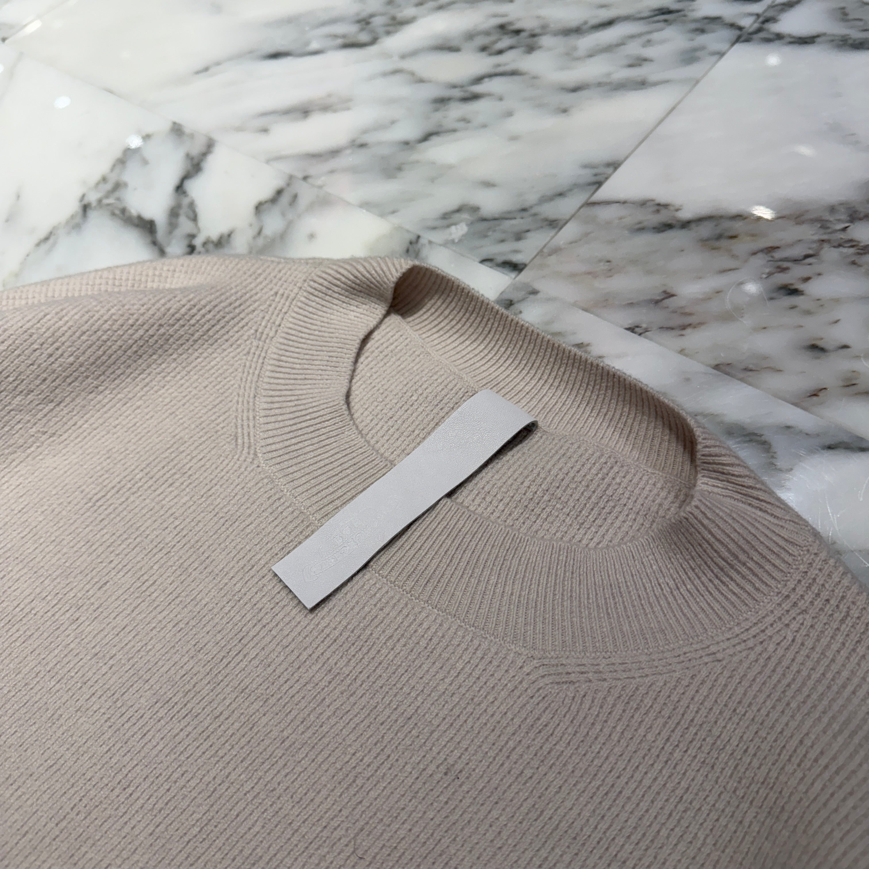 CHROME HEARTS YNOT Vine Dagger Embroidery Cashmere Knit Sweater Size L クロムハーツ ワイノット ヴァインダガー ロゴ刺繍 カシミヤニットセーター サイズL