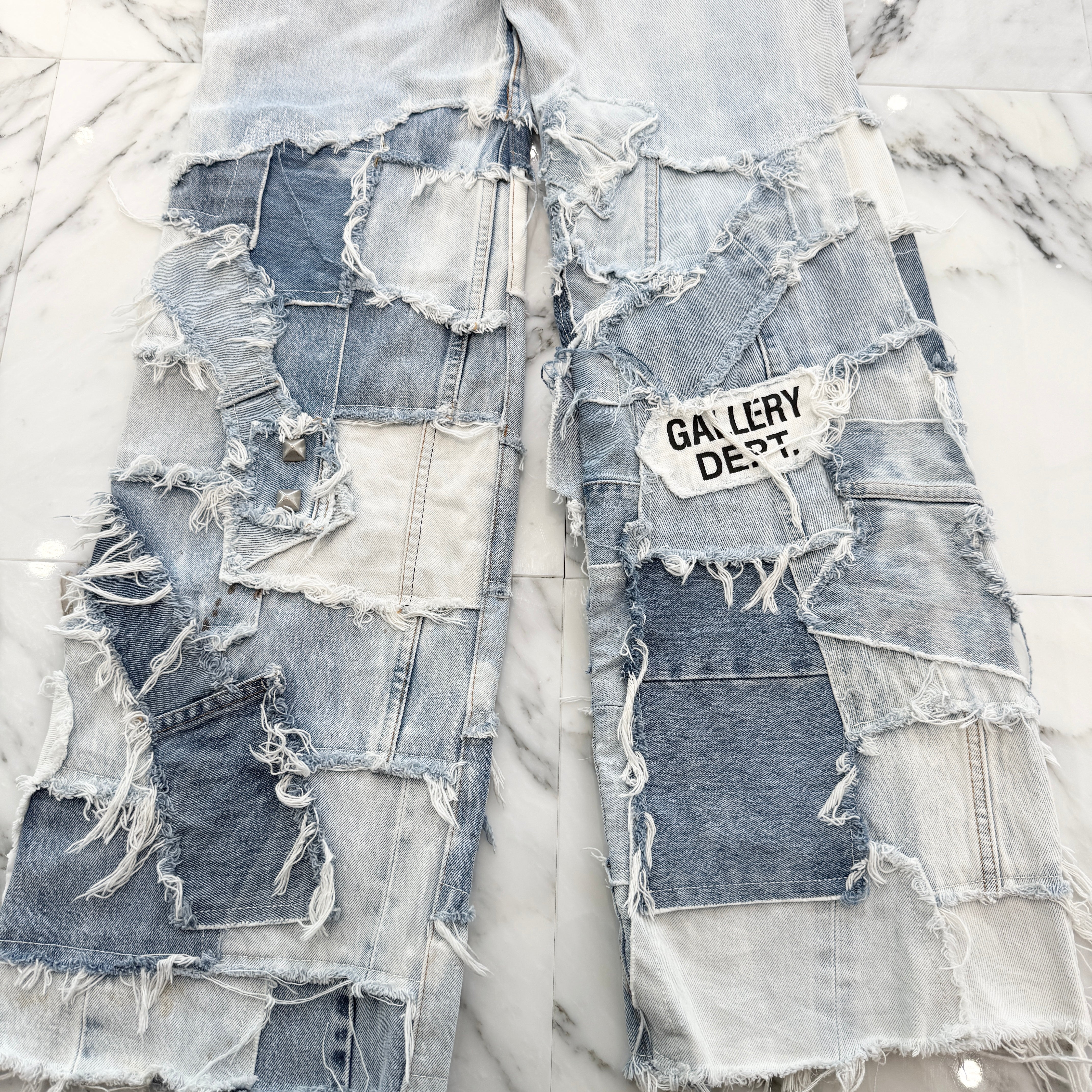 GALLERY DEPT. Patchwork Flare Denim Pants Size 31 ギャラリー