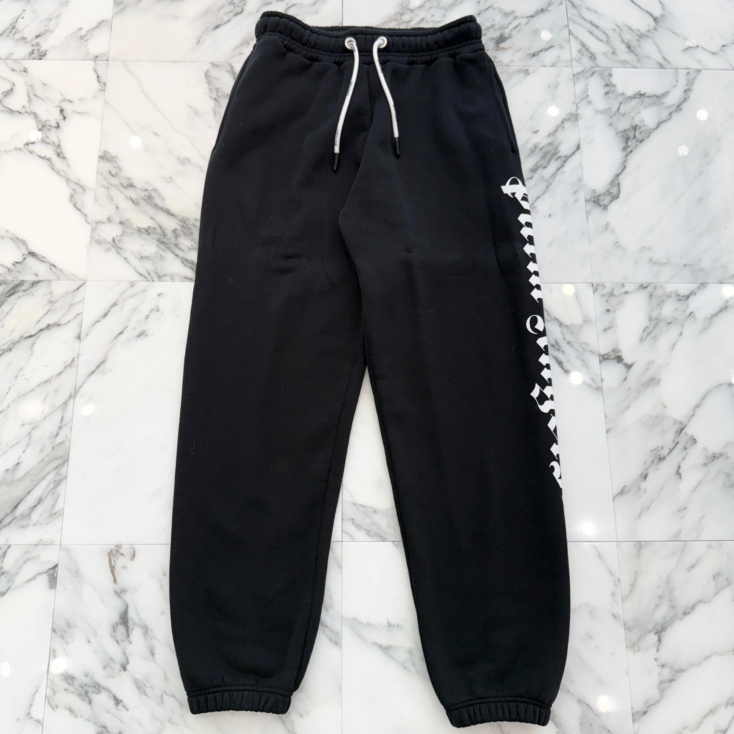 Palm Angels 2022AW Side Logo Sweat Pants PMCH010C99FLE001 Size L パームエンジェルス サイドロゴ スウェットパンツ サイズL
