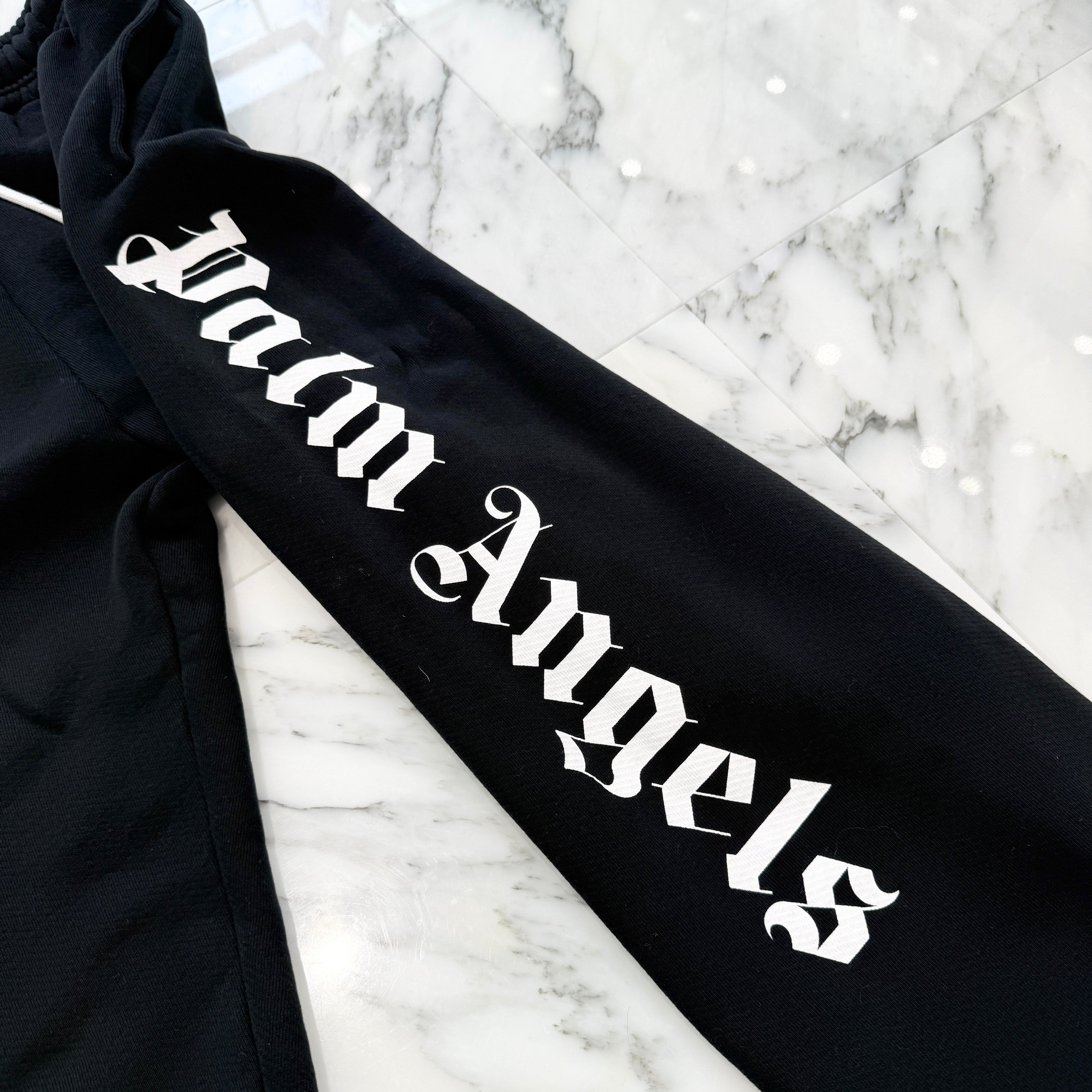 Palm Angels 2022AW Side Logo Sweat Pants PMCH010C99FLE001 Size L パームエンジェルス サイドロゴ スウェットパンツ サイズL