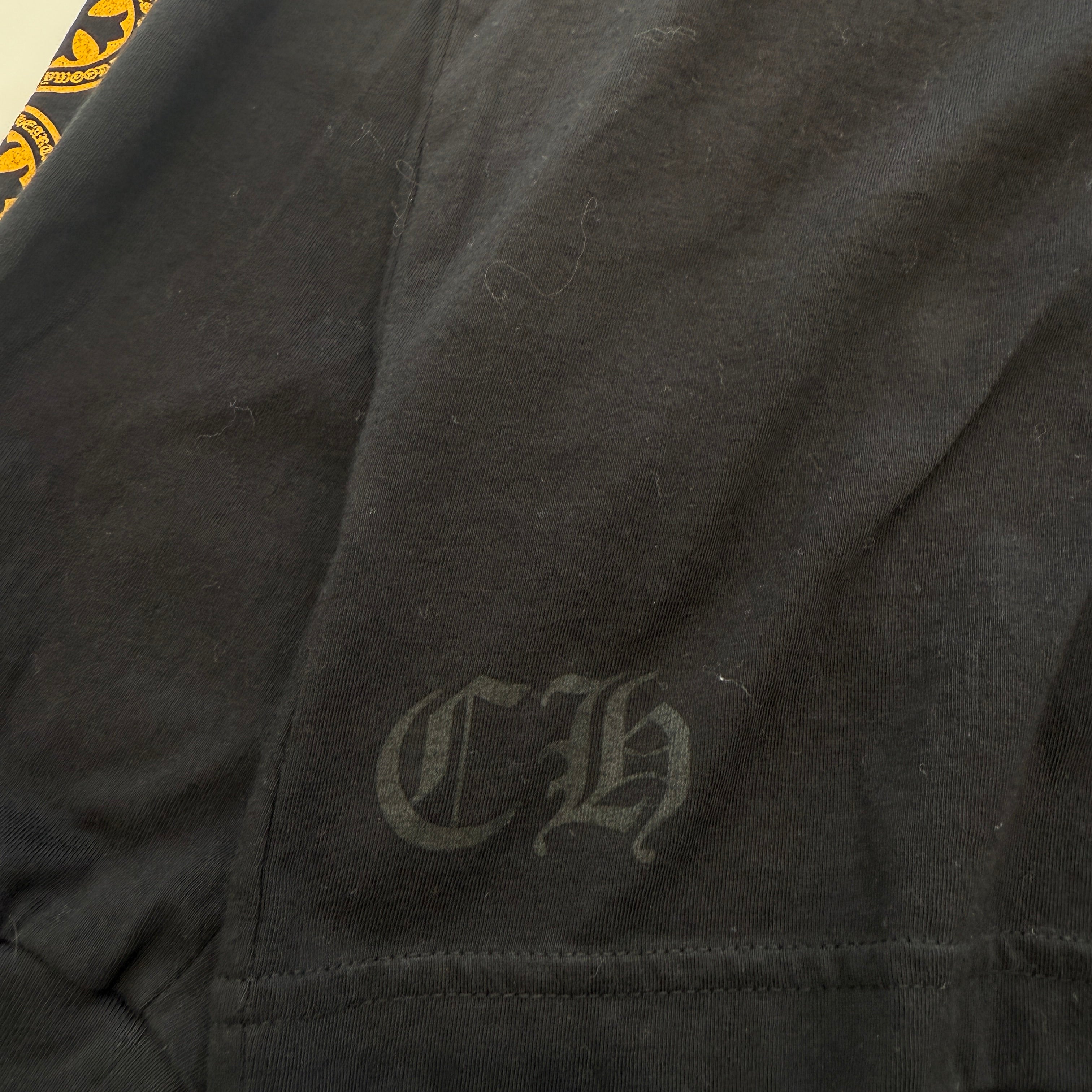 CHROME HEARTS CH Plus Yellow Cross Long Sleeve Tee Size XXL クロムハーツ CHプラス イエロークロス ロングスリーブTシャツ サイズXXL