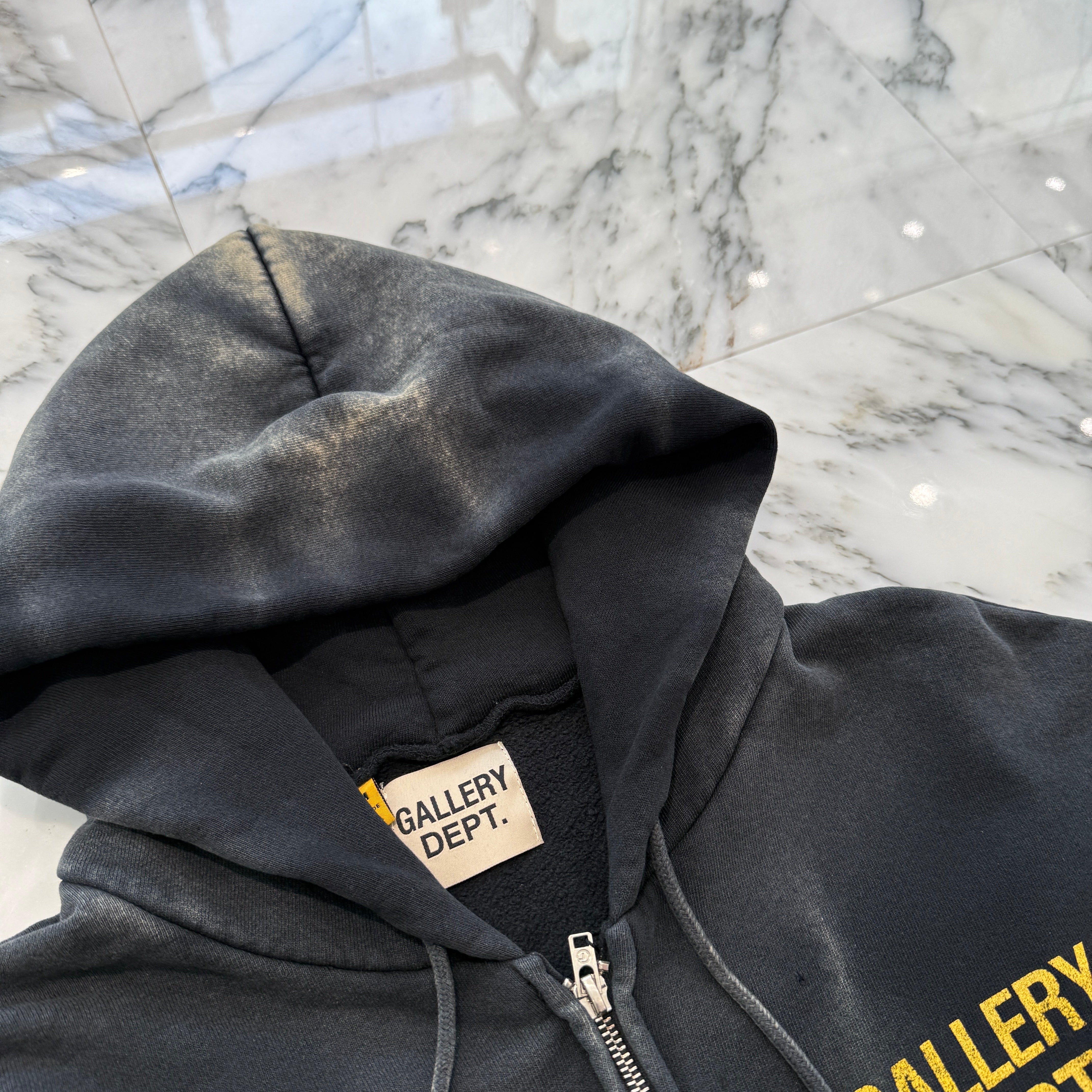 GALLERY DEPT. 2022SS Vintage Tie-Dye Full Zip Hoodie GDSFPH2000 Size M ギャラリーデプト ヴィンテージタイダイ フルジップフーディー サイズM