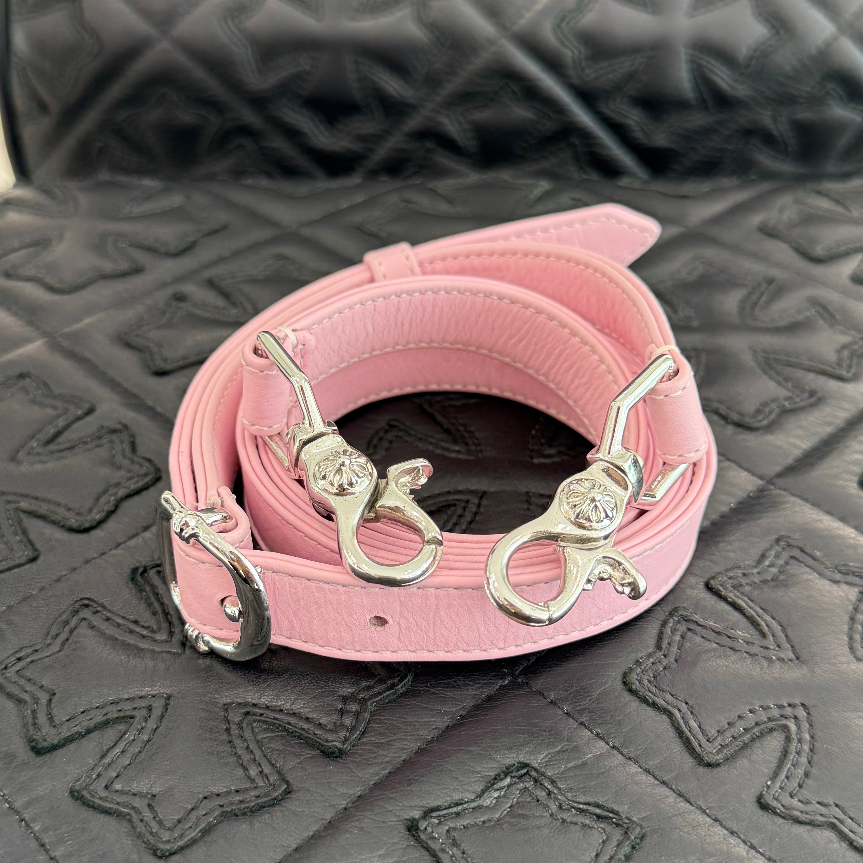 CHROME HEARTS TAKAMINI 3 Cemetery Cross Patch Leather Shoulder Bag クロムハーツ タカミニ 3セメタリークロスパッチ レザーショルダーバッグ