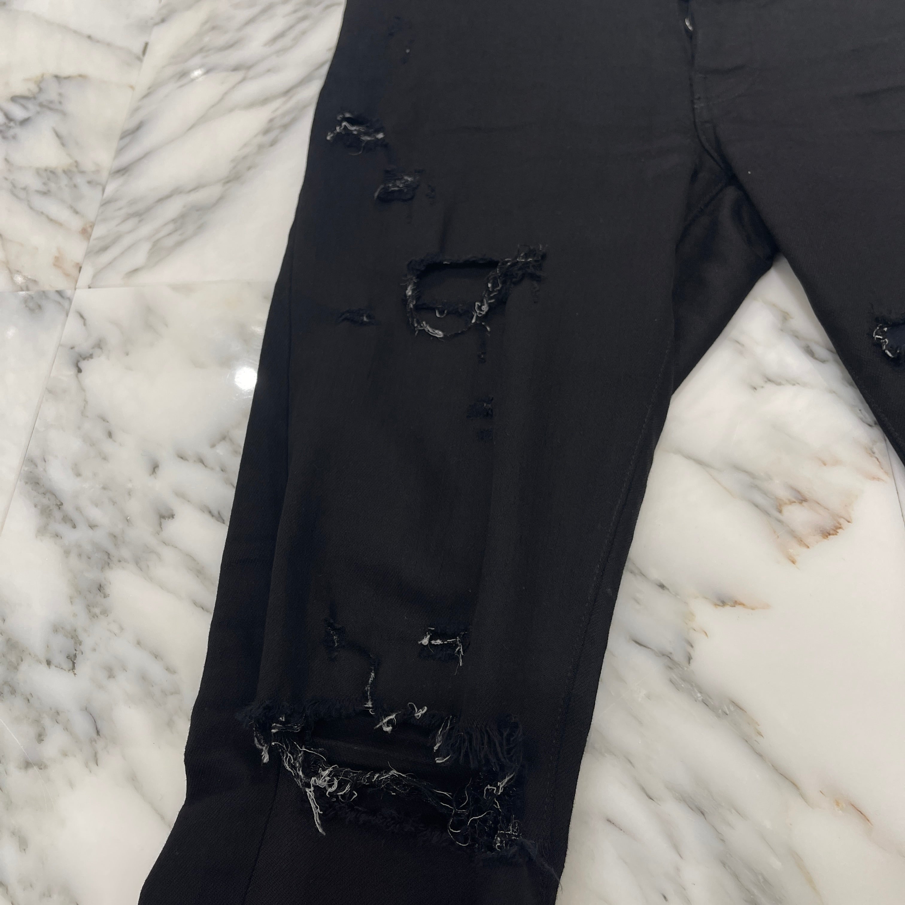 AMIRI Damage Skinny Jeans Size 30
