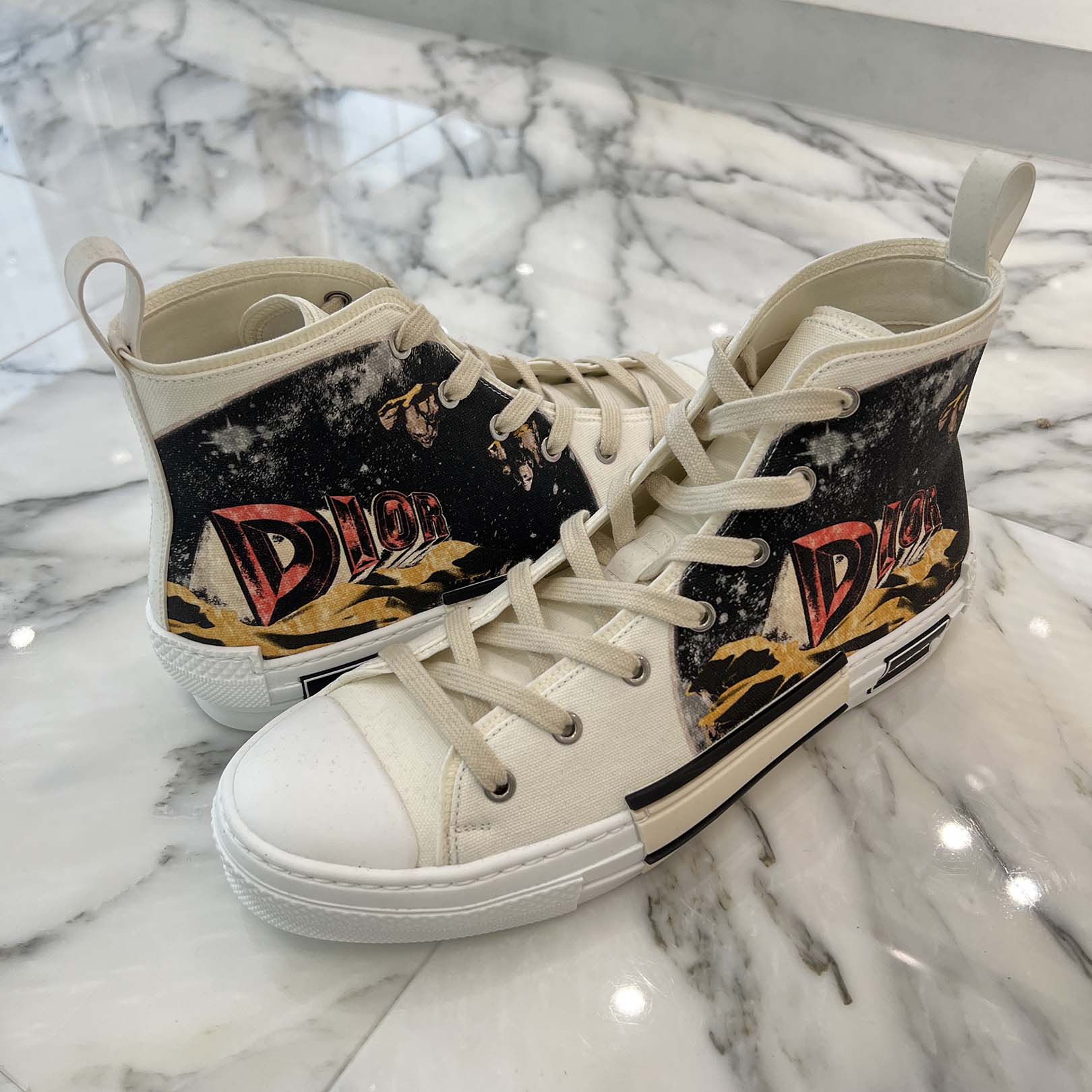 DIOR 2023AW B23 ASTERODIOR High Top Sneakers 3SH129ZYD-H000