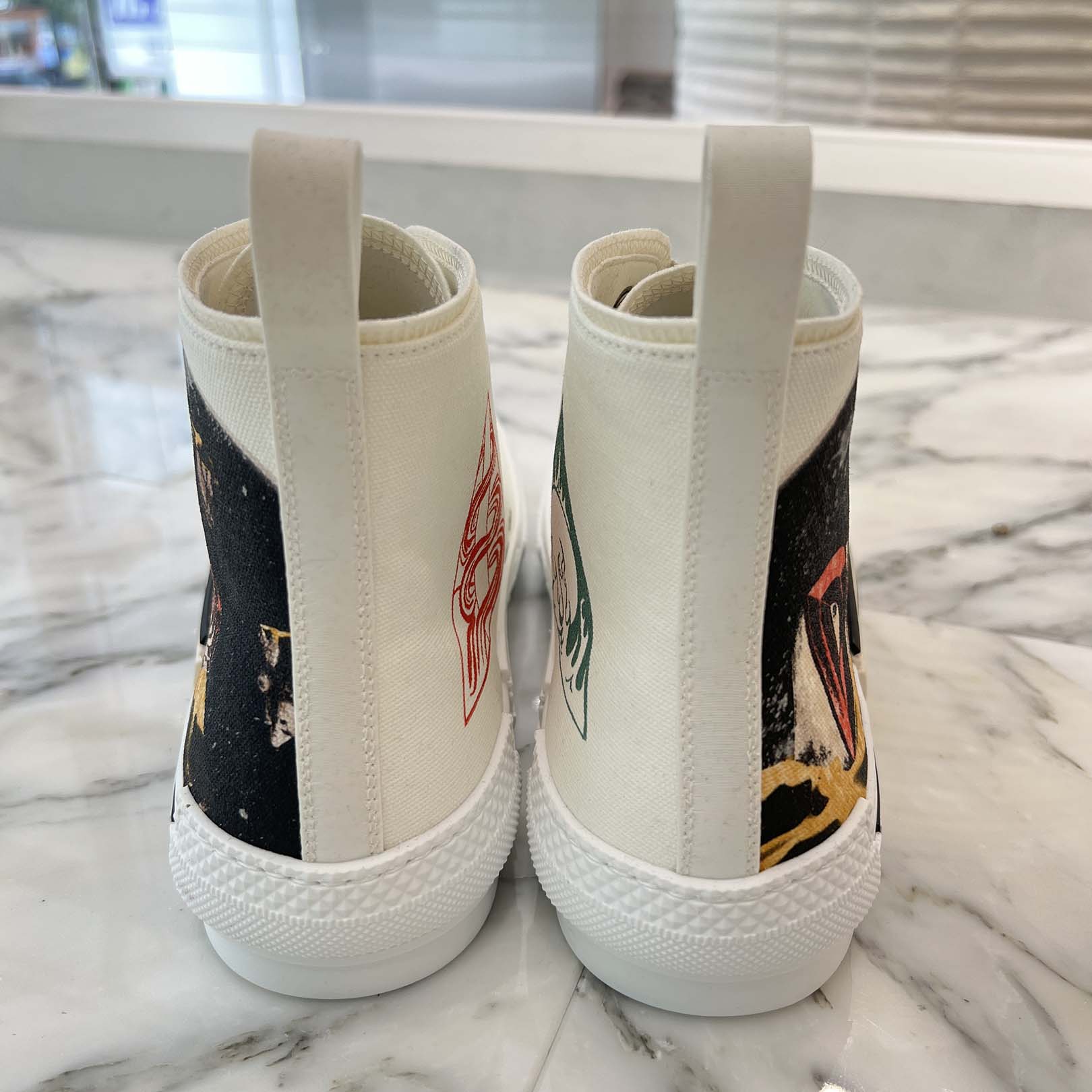 DIOR 2023AW B23 ASTERODIOR High Top Sneakers 3SH129ZYD-H000 Size 43（約28.0cm） ディオール B23 ASTERODIOR ハイトップ スニーカー サイズ43（約28.0cm）