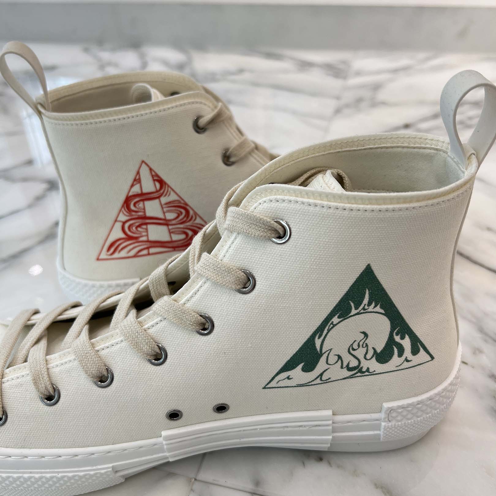 DIOR 2023AW B23 ASTERODIOR High Top Sneakers 3SH129ZYD-H000 Size 43（約28.0cm） ディオール B23 ASTERODIOR ハイトップ スニーカー サイズ43（約28.0cm）