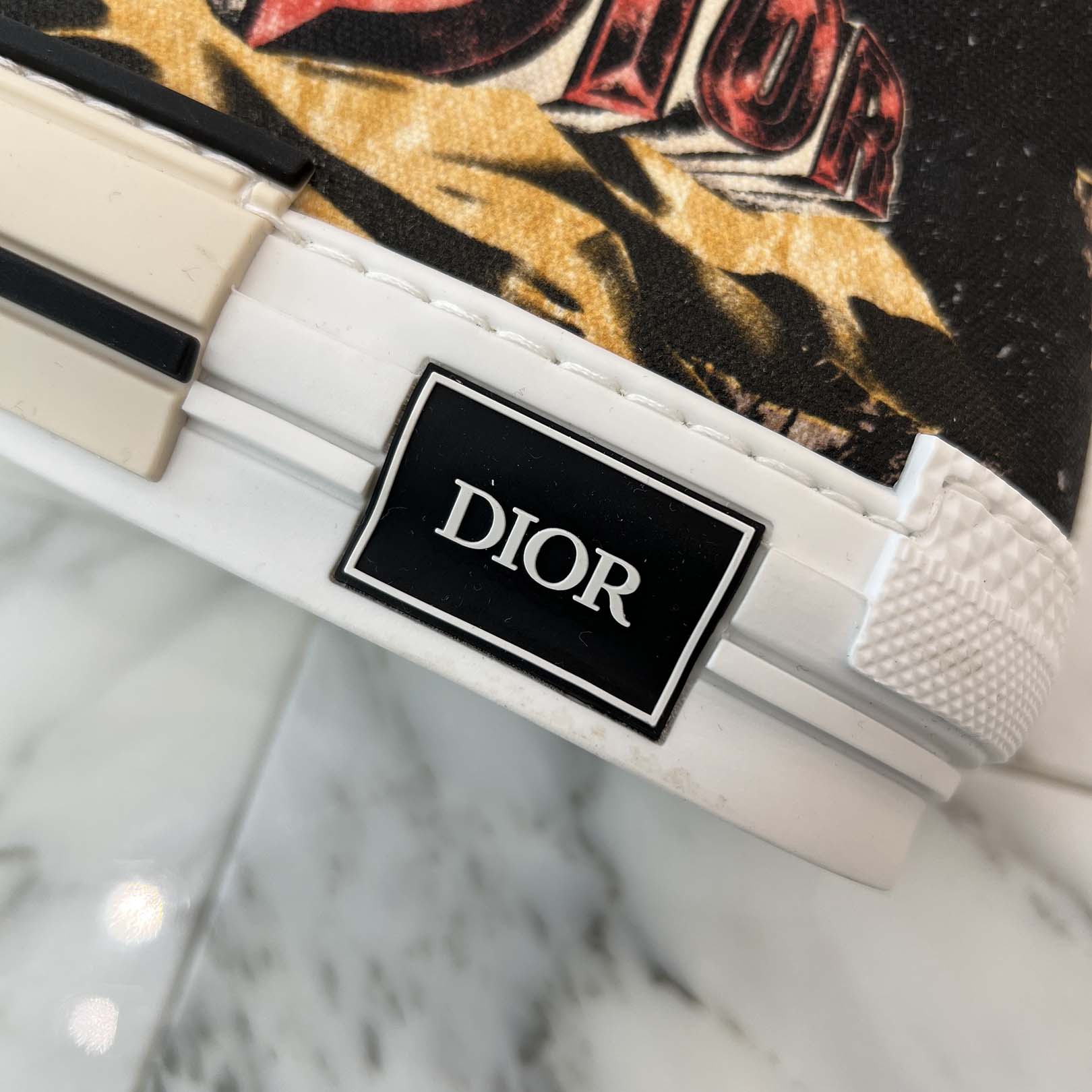 DIOR 2023AW B23 ASTERODIOR High Top Sneakers 3SH129ZYD-H000 Size 43（約28.0cm） ディオール B23 ASTERODIOR ハイトップ スニーカー サイズ43（約28.0cm）