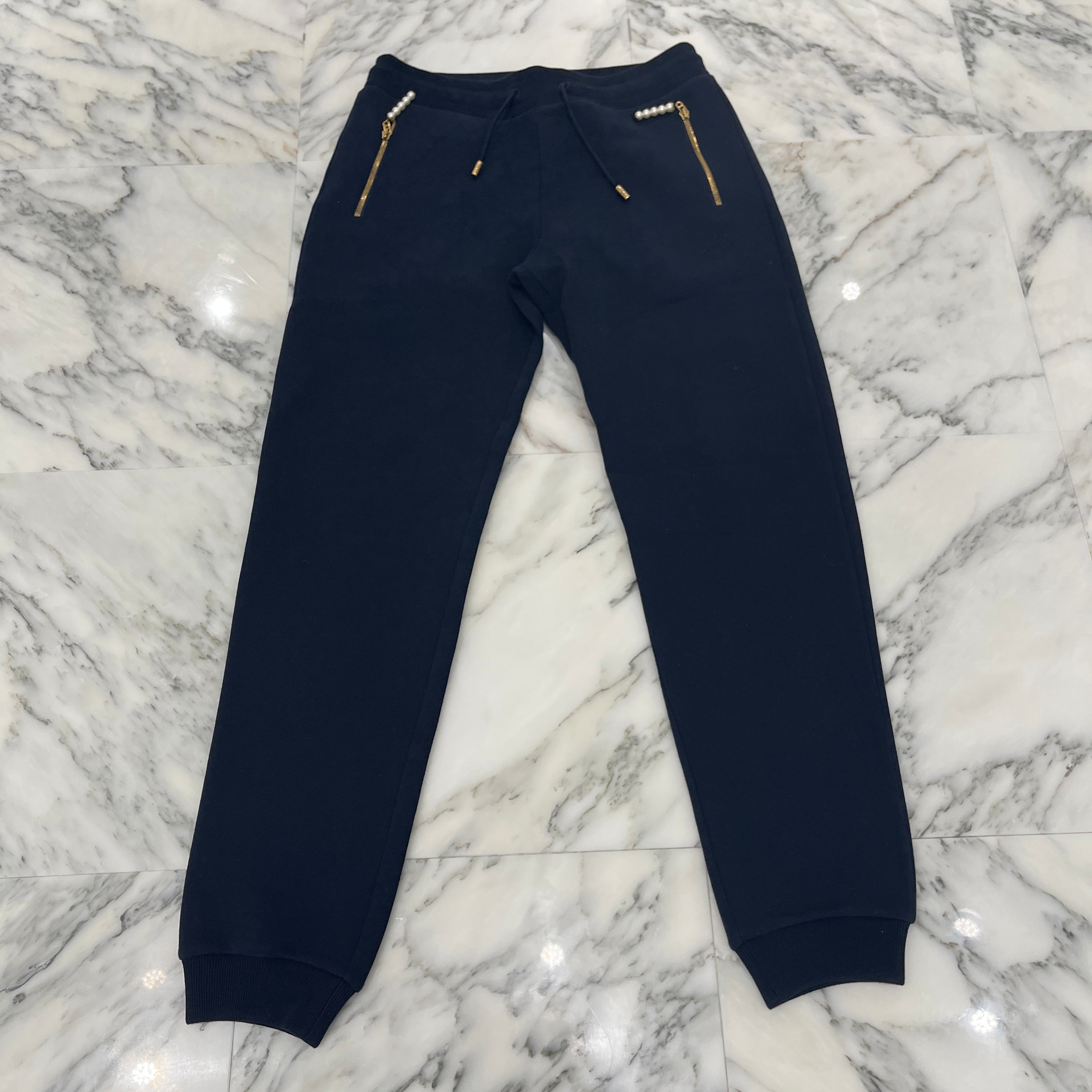 LOUIS VUITTON 2024SS Embroidered Jersey Jogging Pants 1AGILY Size M