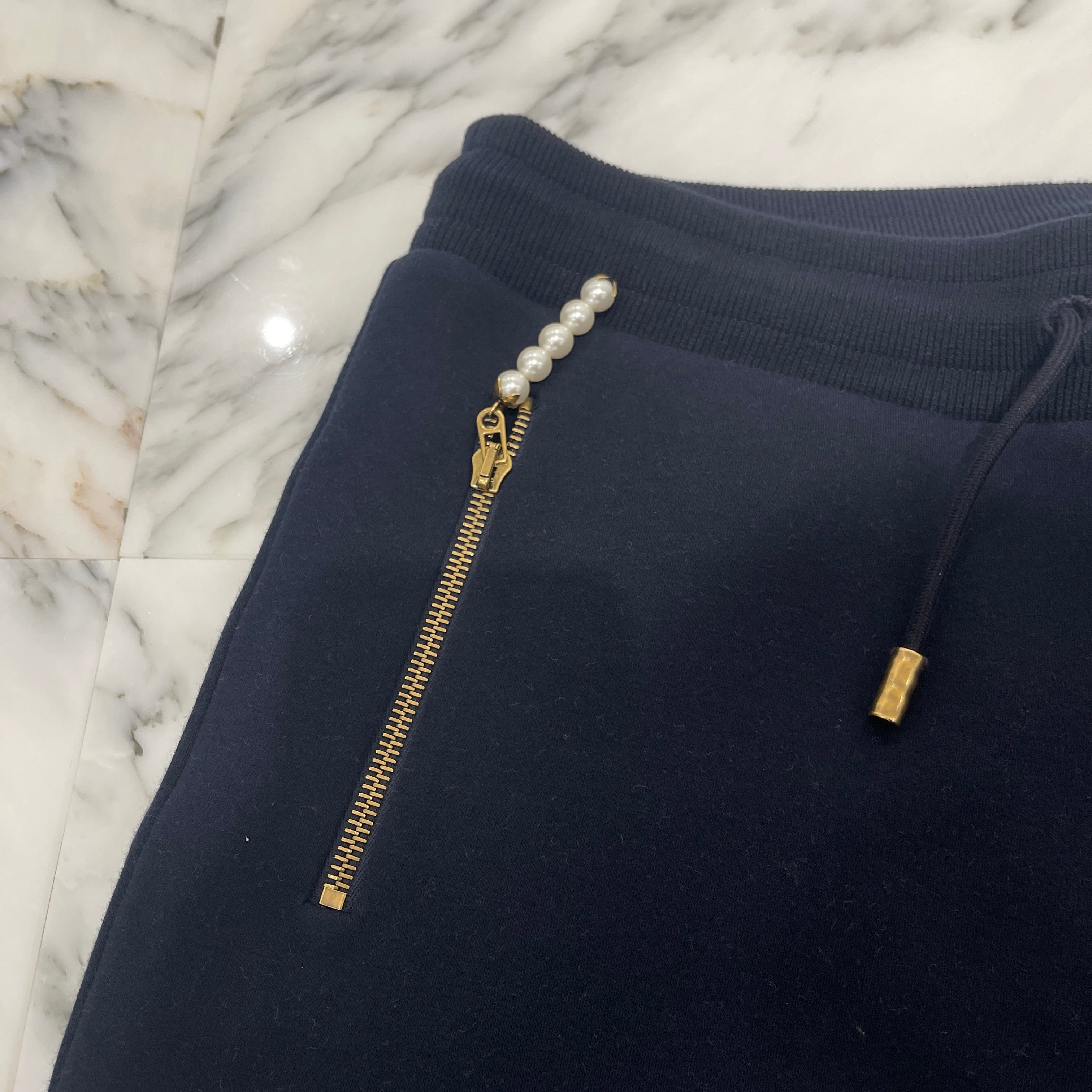 LOUIS VUITTON 2024SS Embroidered Jersey Jogging Pants 1AGILY Size M