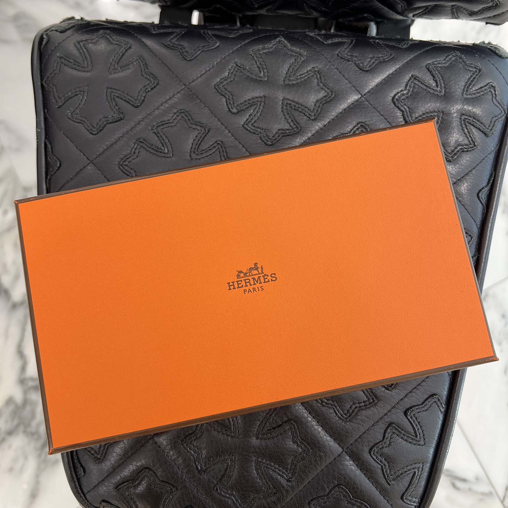 HERMES Rodeo Charm Robeo Rock PM K刻印 エルメス ロデオ チャーム ロベオ・ロック PM