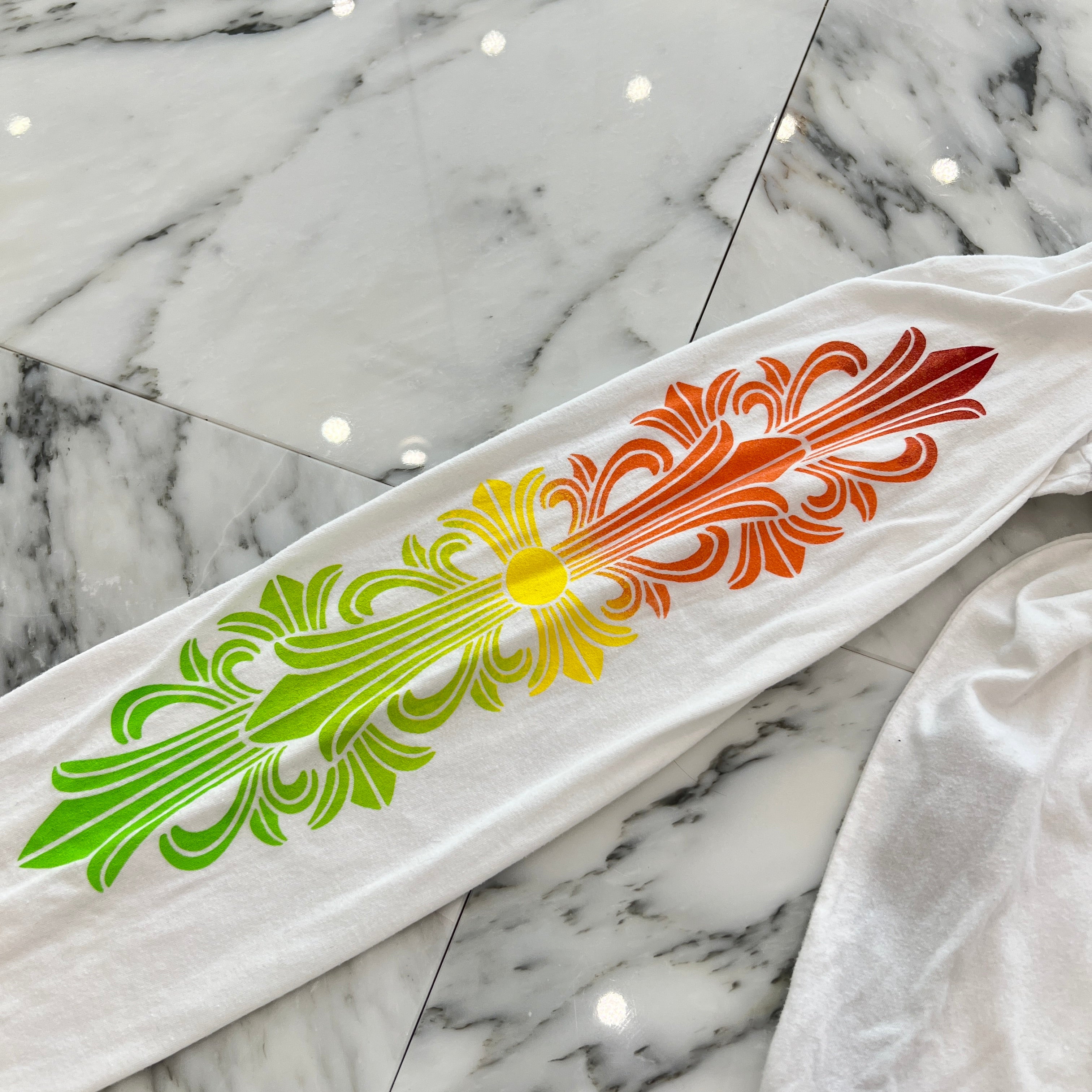 CHROME HEARTS Back Grad Circle Logo Tee Size XL クロムハーツ バックグラデーション サークルロゴ ロングスリーブ Tシャツ サイズXL