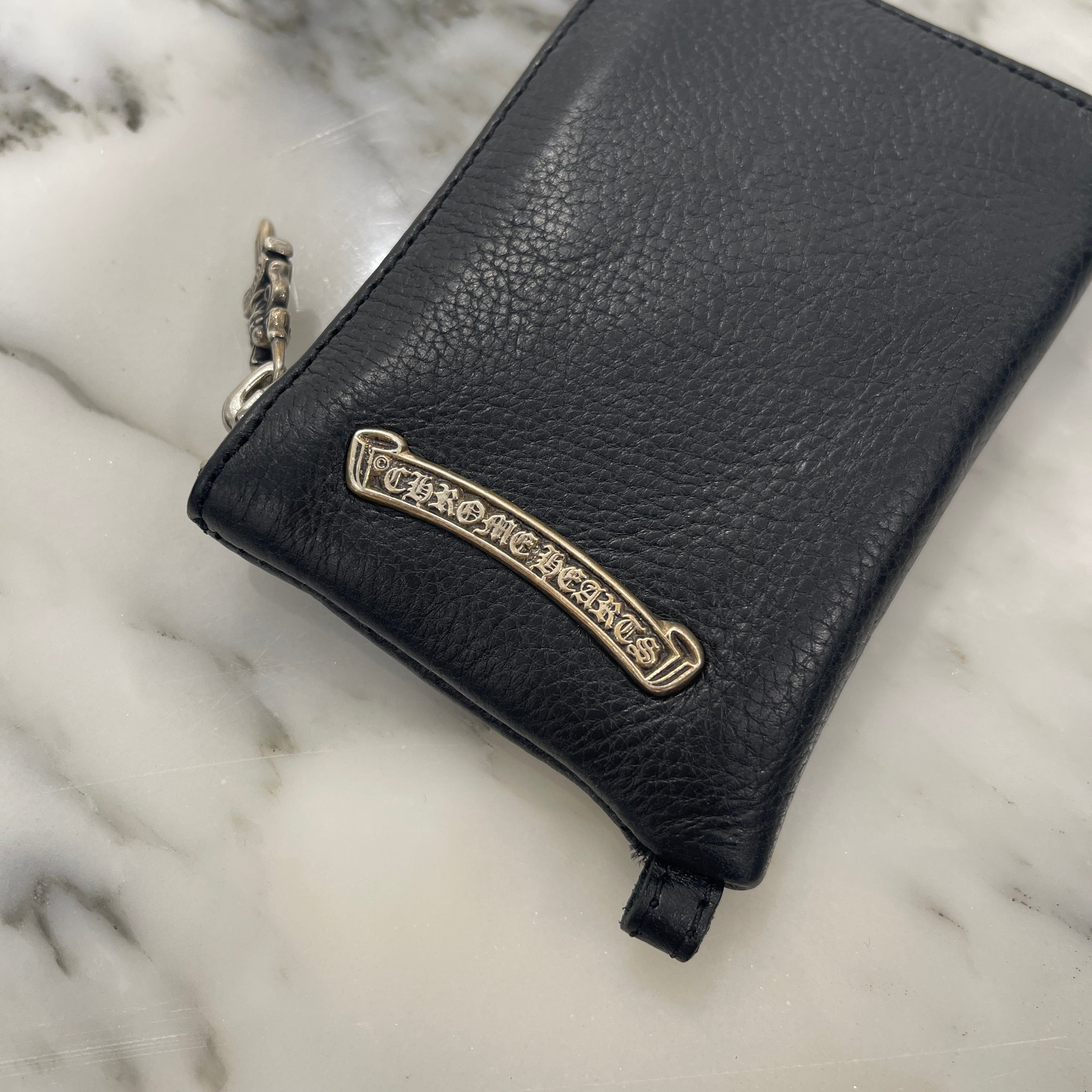 CHROME HEARTS Tiny Zip Wallet