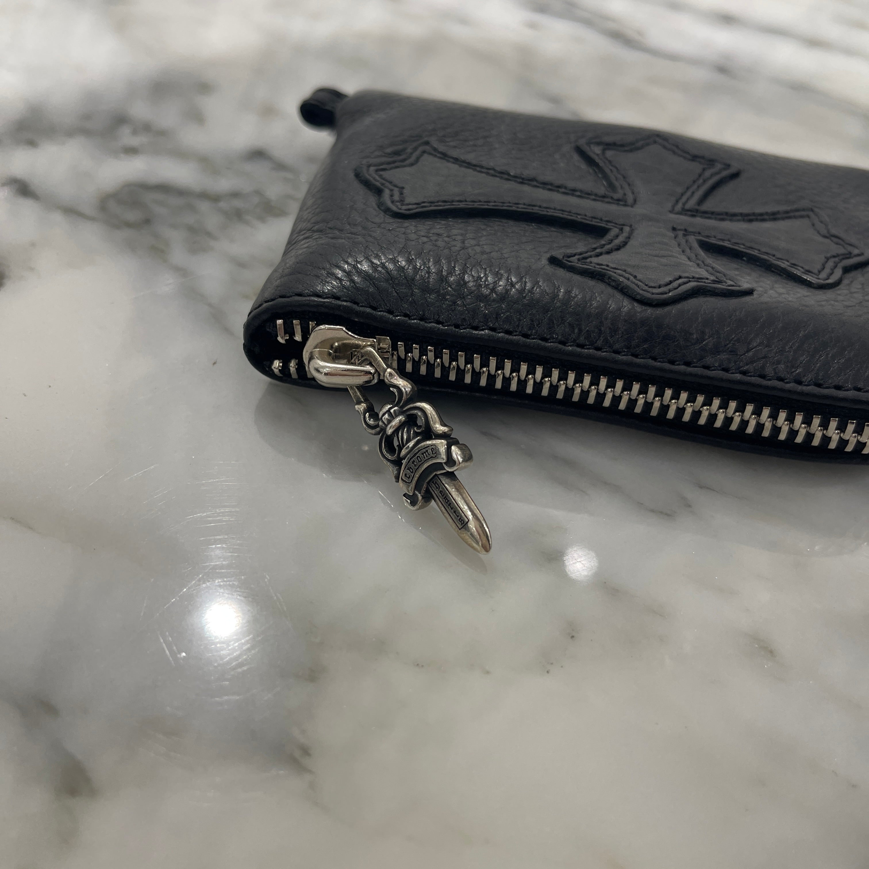 CHROME HEARTS Tiny Zip Wallet