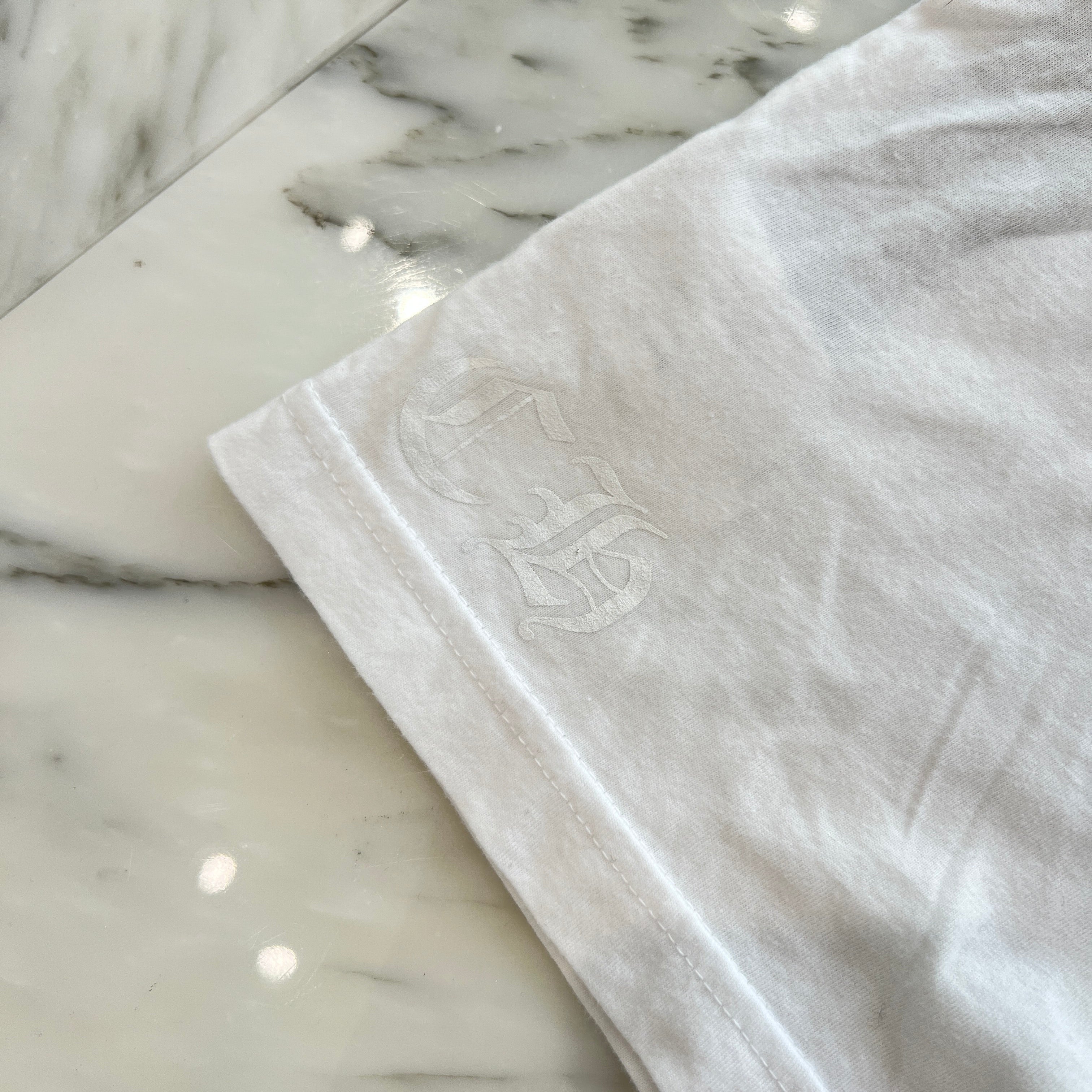 CHROME HEARTS Made In Hollywood Vertical Logo Tee Size L クロムハーツ メイドインハリウッド ヴァーティカルロゴ Tシャツ サイズL