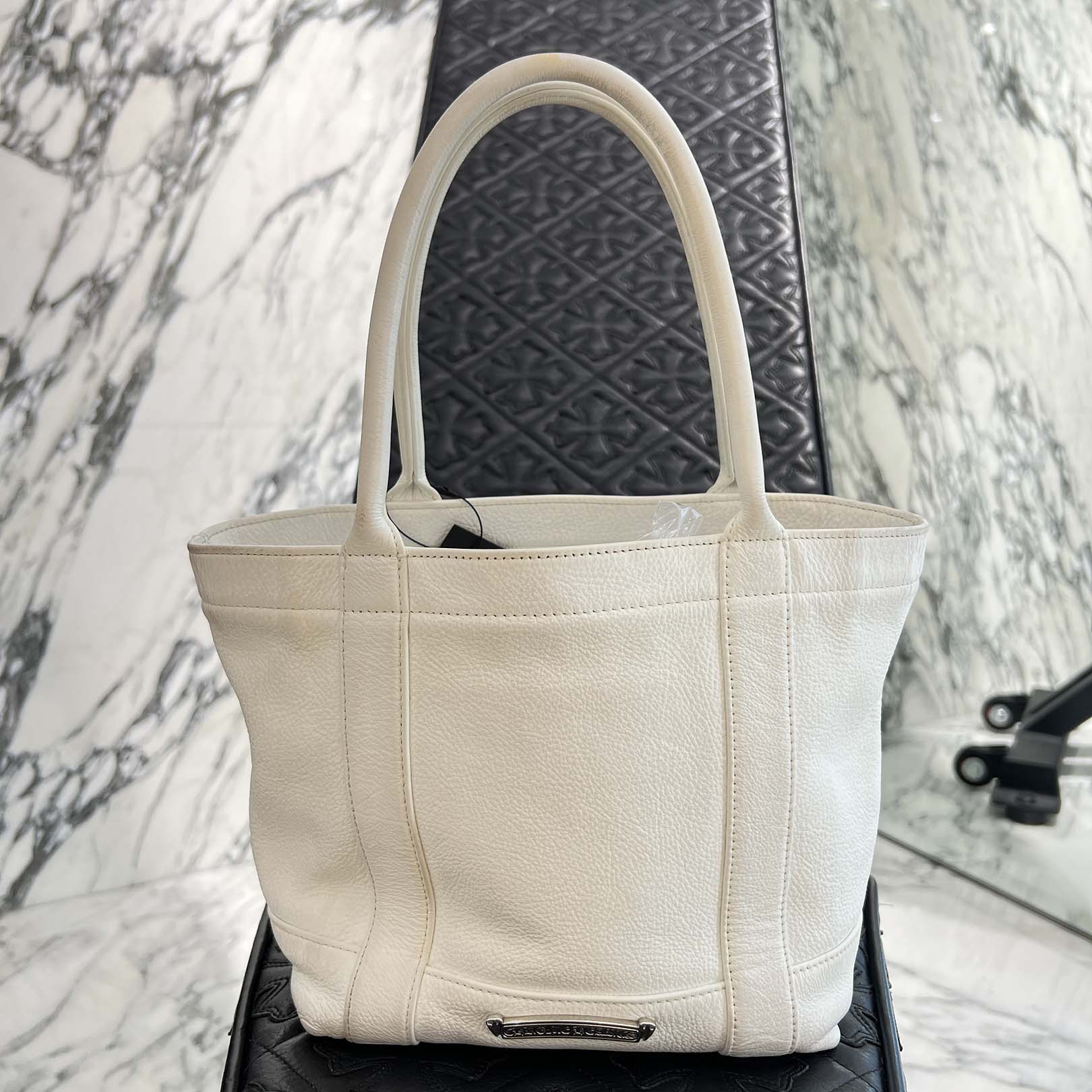 CHROME HEARTS 3 Cemetery Cross Leather Patch Tote Mini Bag クロムハーツ 3セメタリークロス レザーパッチ トート ミニ バッグ