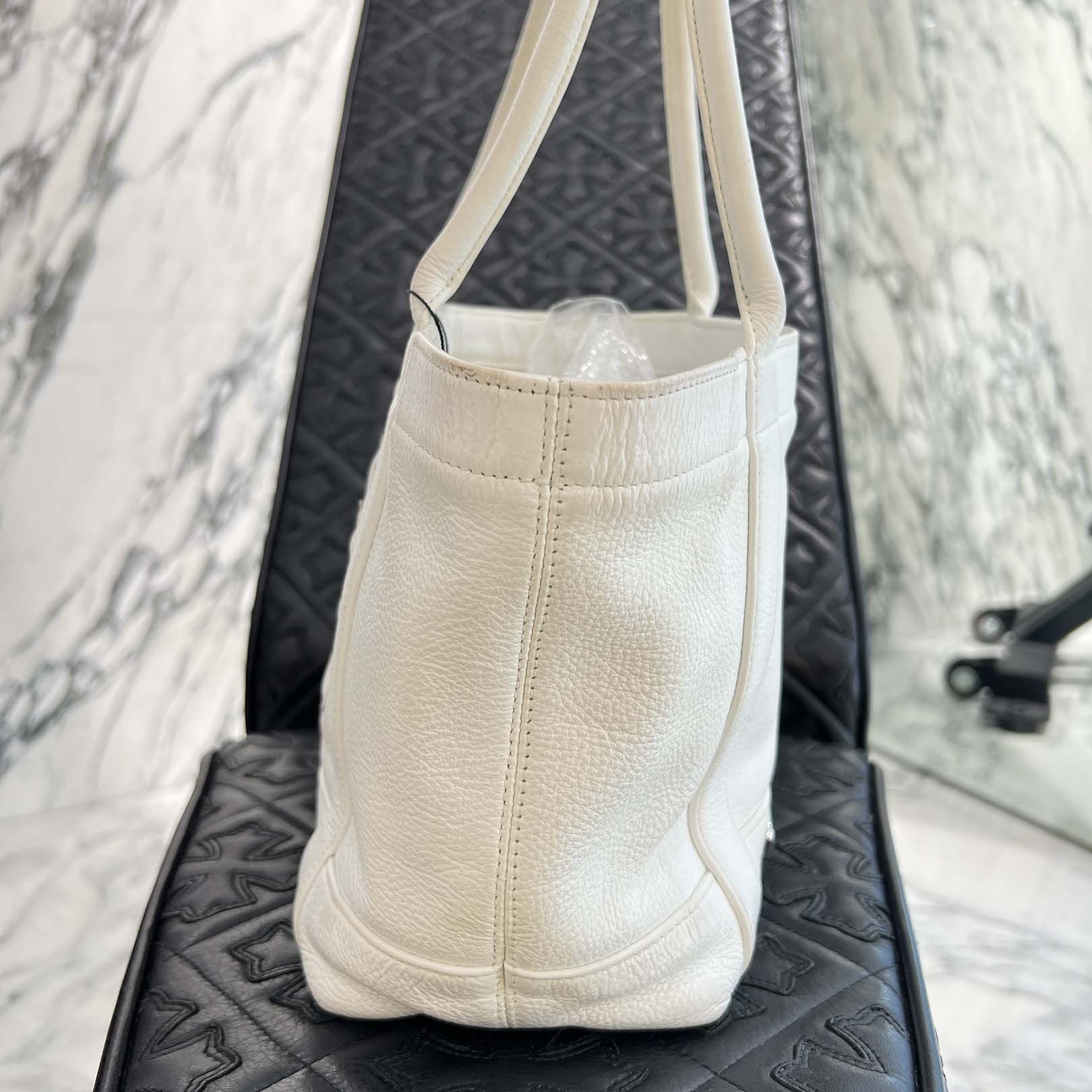 CHROME HEARTS 3 Cemetery Cross Leather Patch Tote Mini Bag クロムハーツ 3セメタリークロス レザーパッチ トート ミニ バッグ