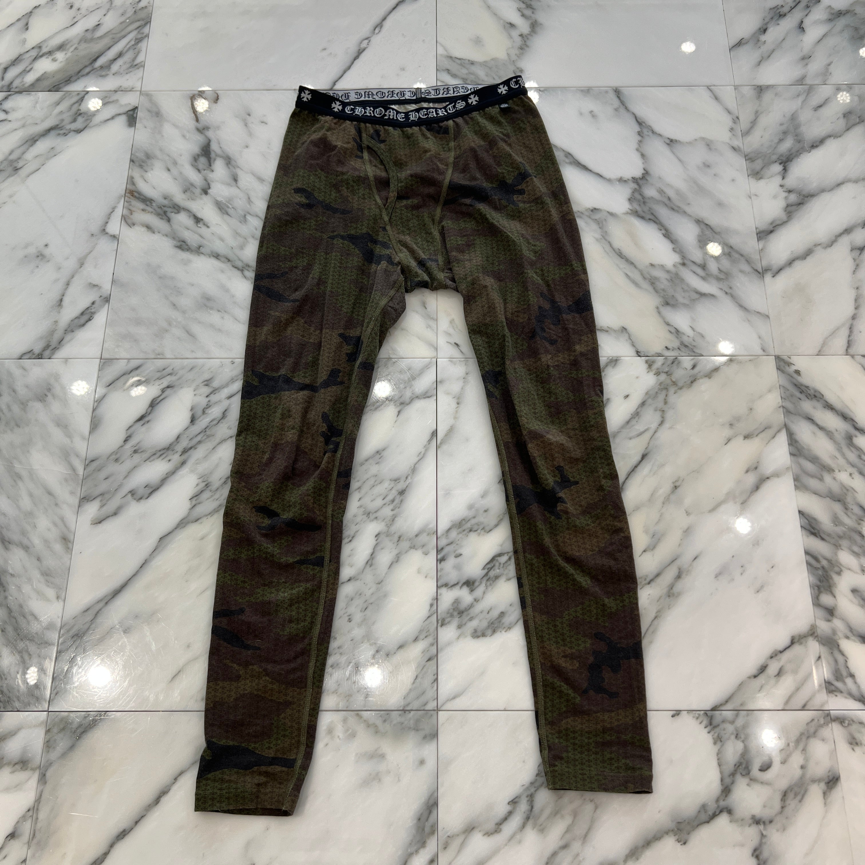 CHROMEHEARTS Horseshoe Camouflage Leggings Size M クロムハーツ ホースシュー カモフラージュ レギンス サイズM