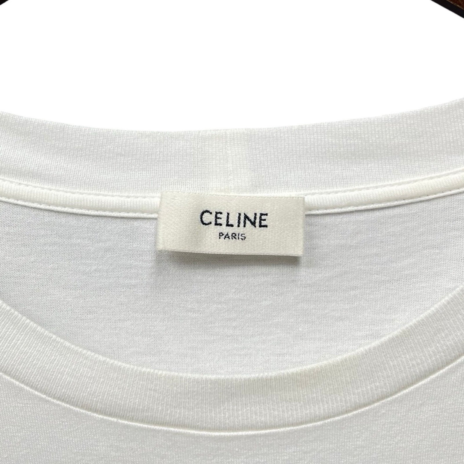CELINE 2022SS Loose S/S Tee 2X681671Q Size XS