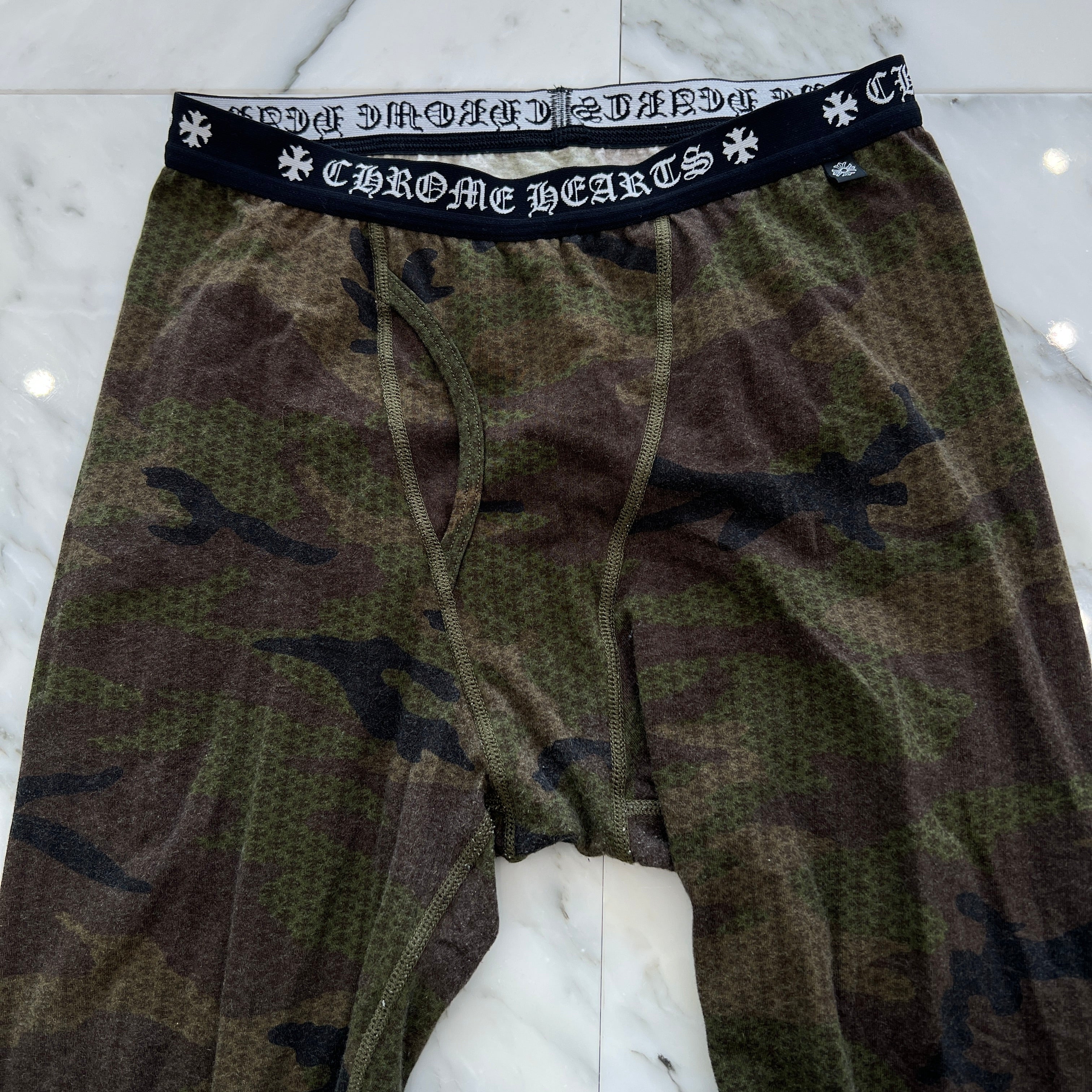 CHROMEHEARTS Horseshoe Camouflage Leggings Size M クロム