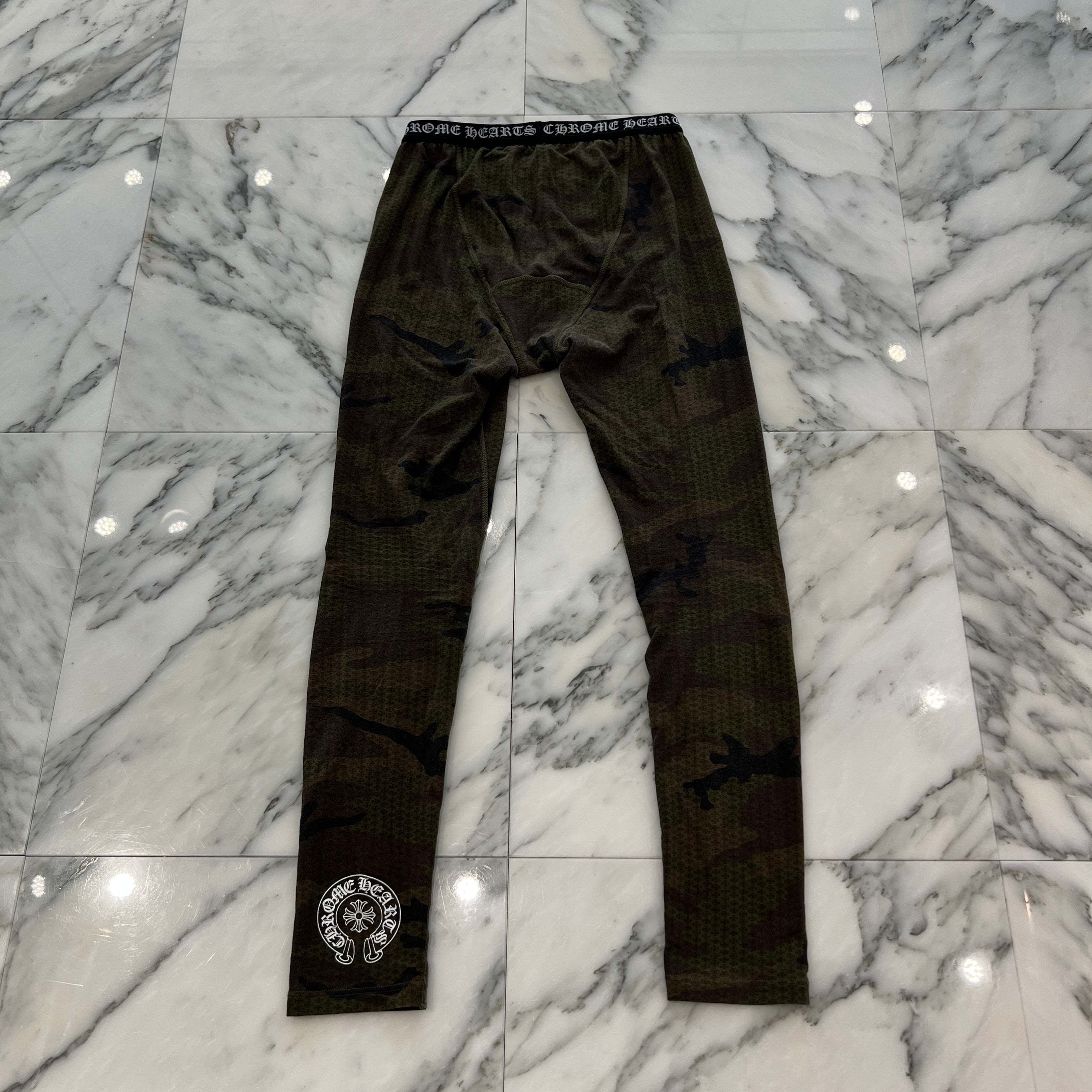 CHROMEHEARTS Horseshoe Camouflage Leggings Size M クロムハーツ ホースシュー カモフラージュ レギンス サイズM