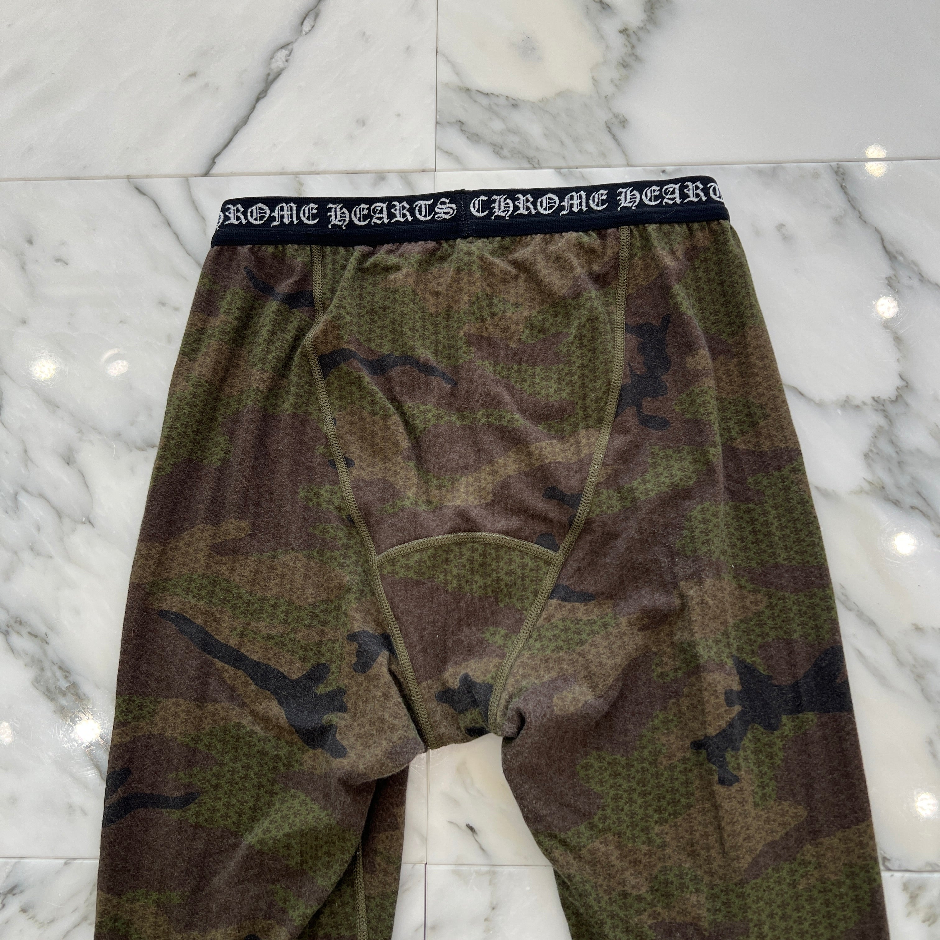 CHROMEHEARTS Horseshoe Camouflage Leggings Size M クロムハーツ ホースシュー カモフラージュ レギンス サイズM