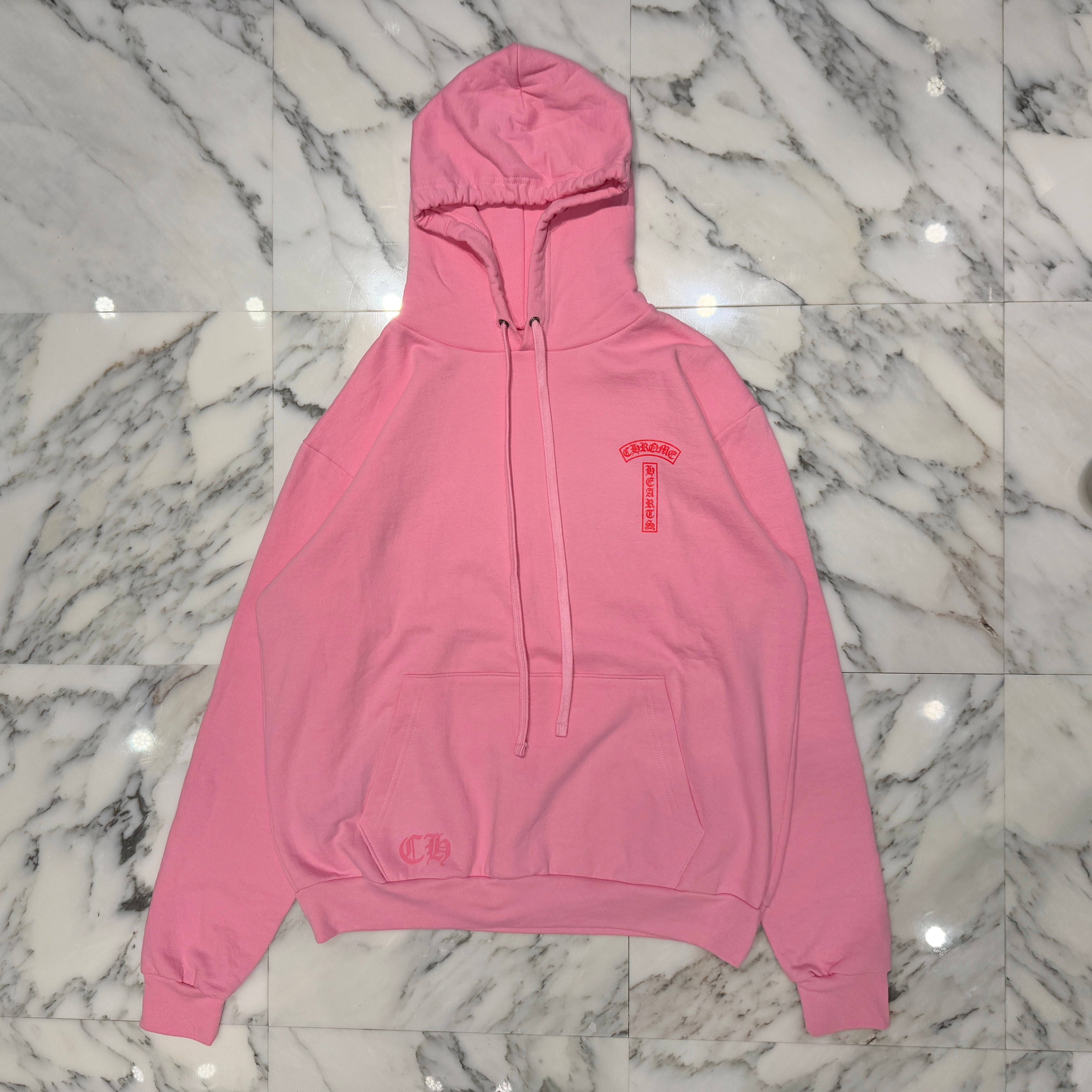 CHROME HEARTS Back Arch Logo USA Pullover Hoodie Size L クロムハーツ バック アーチロゴUSA プルオーバーフーディ サイズL