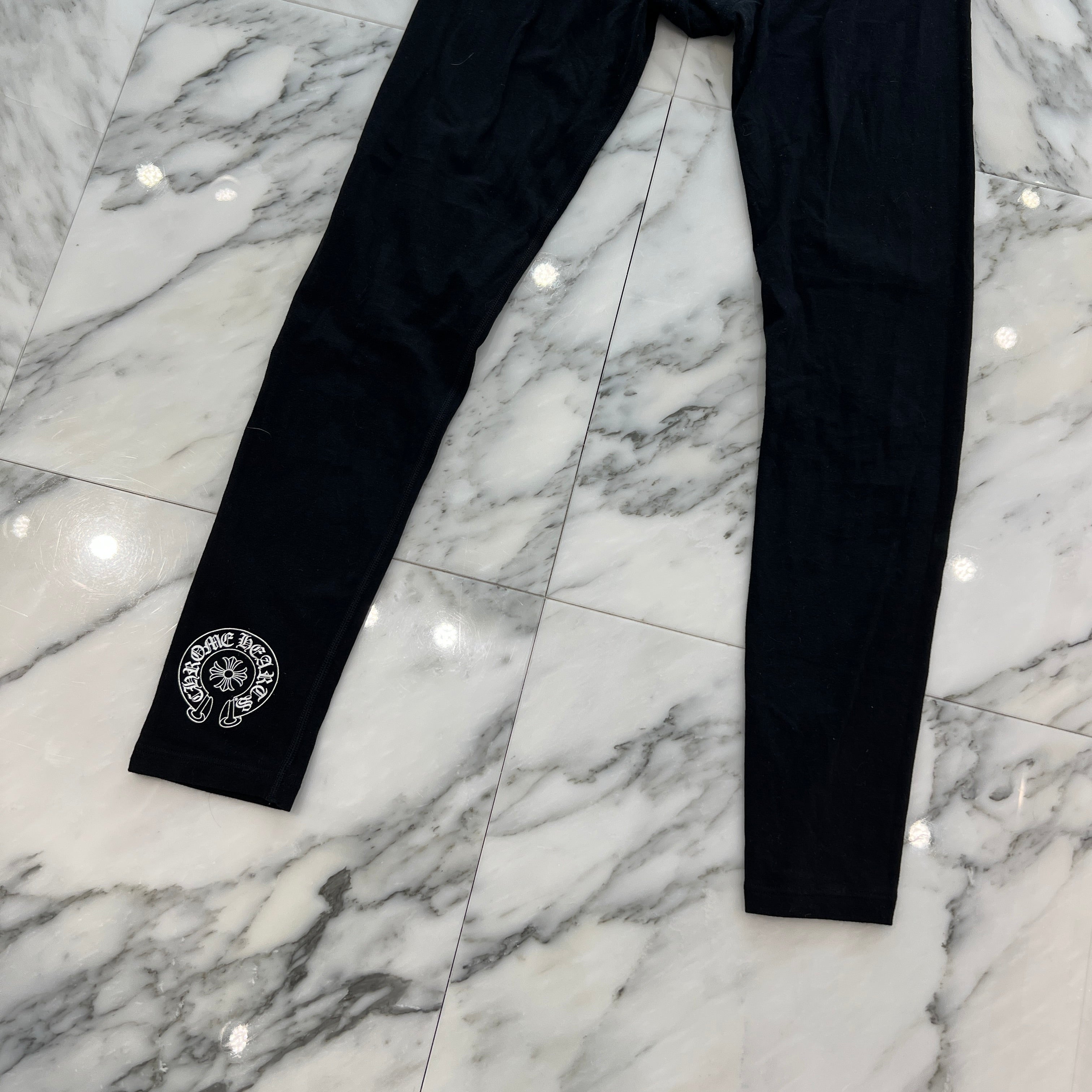 クロムハーツ　レギンス　ホースシュー chrome hearts CHROMEHEARTS Horseshoe Leggings Size L クロムハーツ ホースシュー