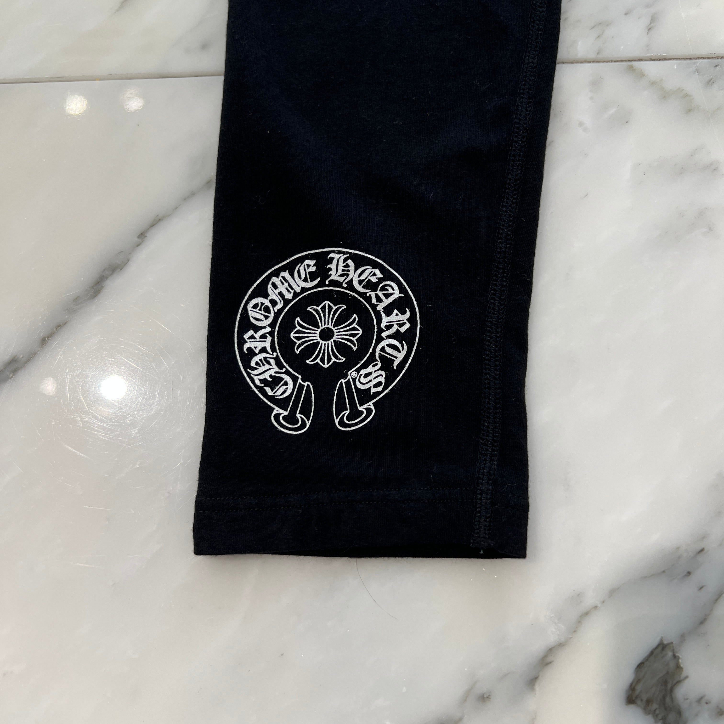 CHROMEHEARTS Horseshoe Leggings Size L クロムハーツ ホース