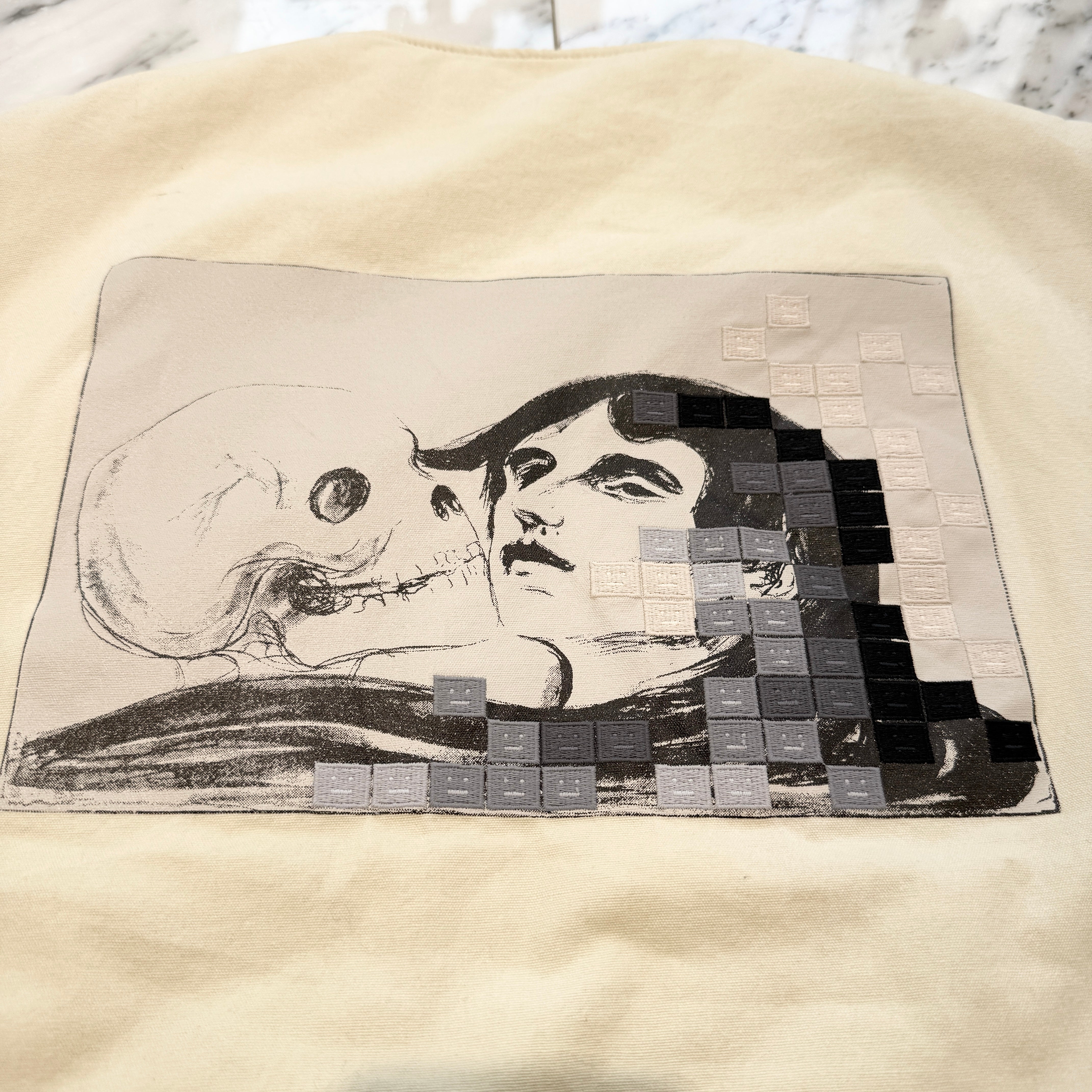 Acne Studios "Kiss Of Death" Appliqued Vest FA-UX- OUTW000069 C90083- Size L アクネストゥディオズ "キスオブデス" アップリケ ベスト サイズL