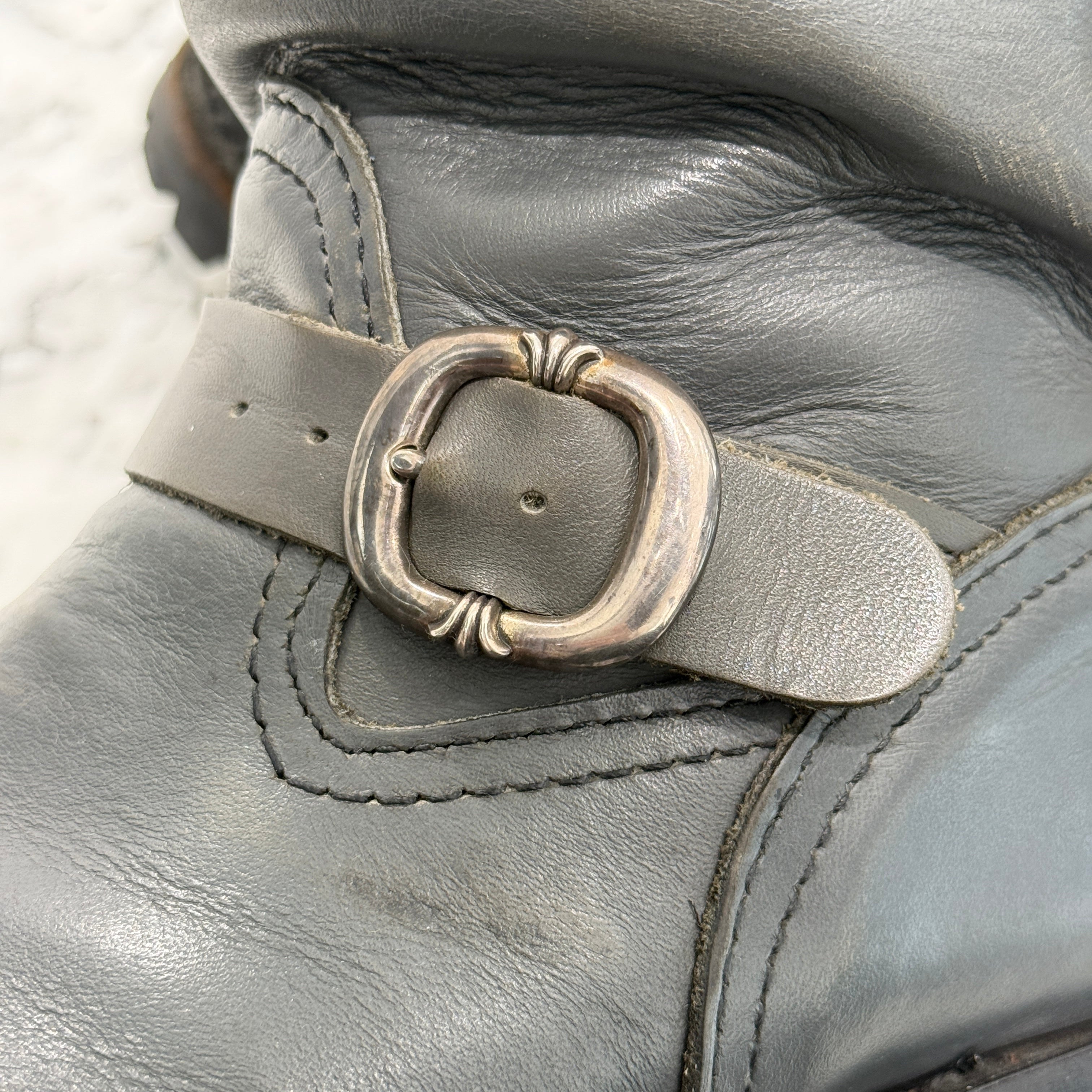 CHROME HEARTS × WESCO Gunslinger Dagger Custom Leather Boots Size 91/2E （27.5cm）クロムハーツ × ウエスコ ガンスリンガー ダガー装飾 カスタムレザーブーツ サイズ91/2E （27.5cm）