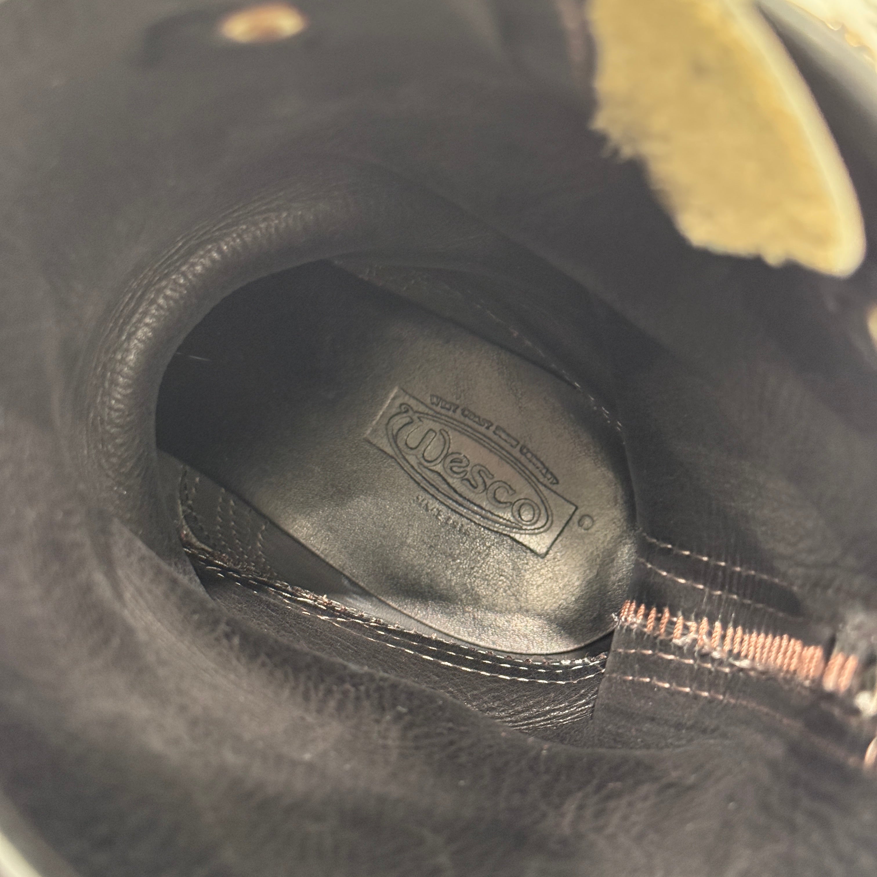 CHROME HEARTS × WESCO Gunslinger Dagger Custom Leather Boots Size 91/2E （27.5cm）クロムハーツ × ウエスコ ガンスリンガー ダガー装飾 カスタムレザーブーツ サイズ91/2E （27.5cm）