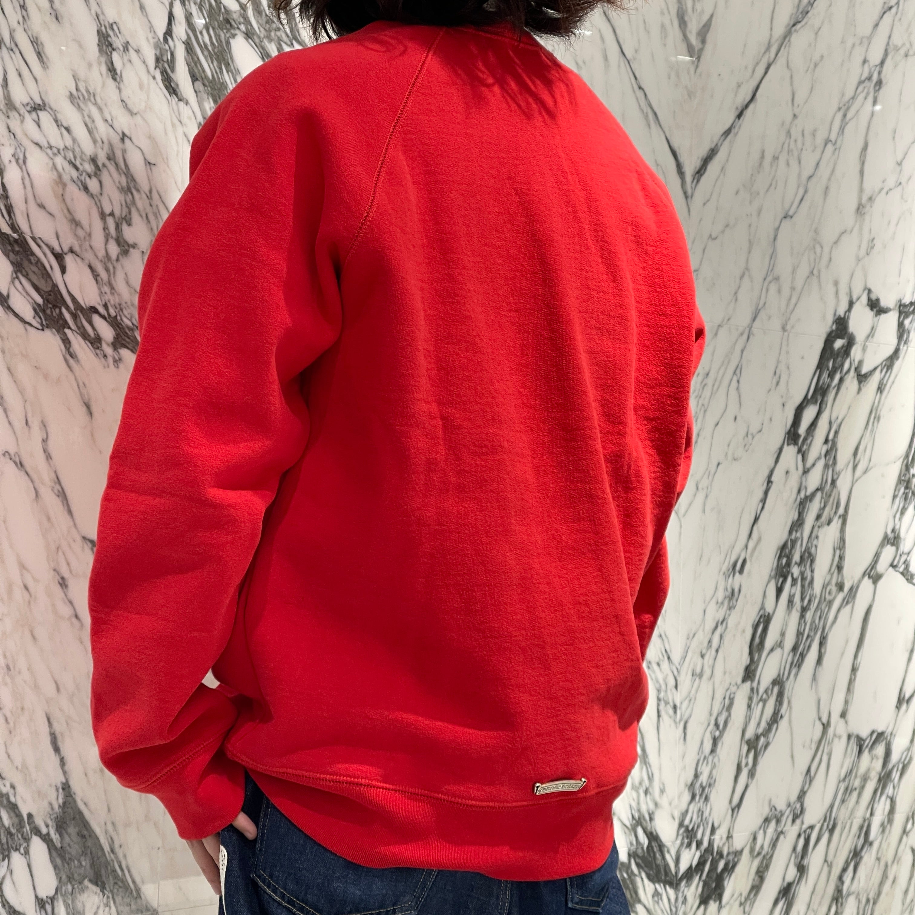 CHROME HEARTS King Taco 3 Cemetery Cross Embroidery Sweat Shirt Size M クロムハーツ キングタコ 3セメタリークロス刺繍 スウェットシャツ サイズM