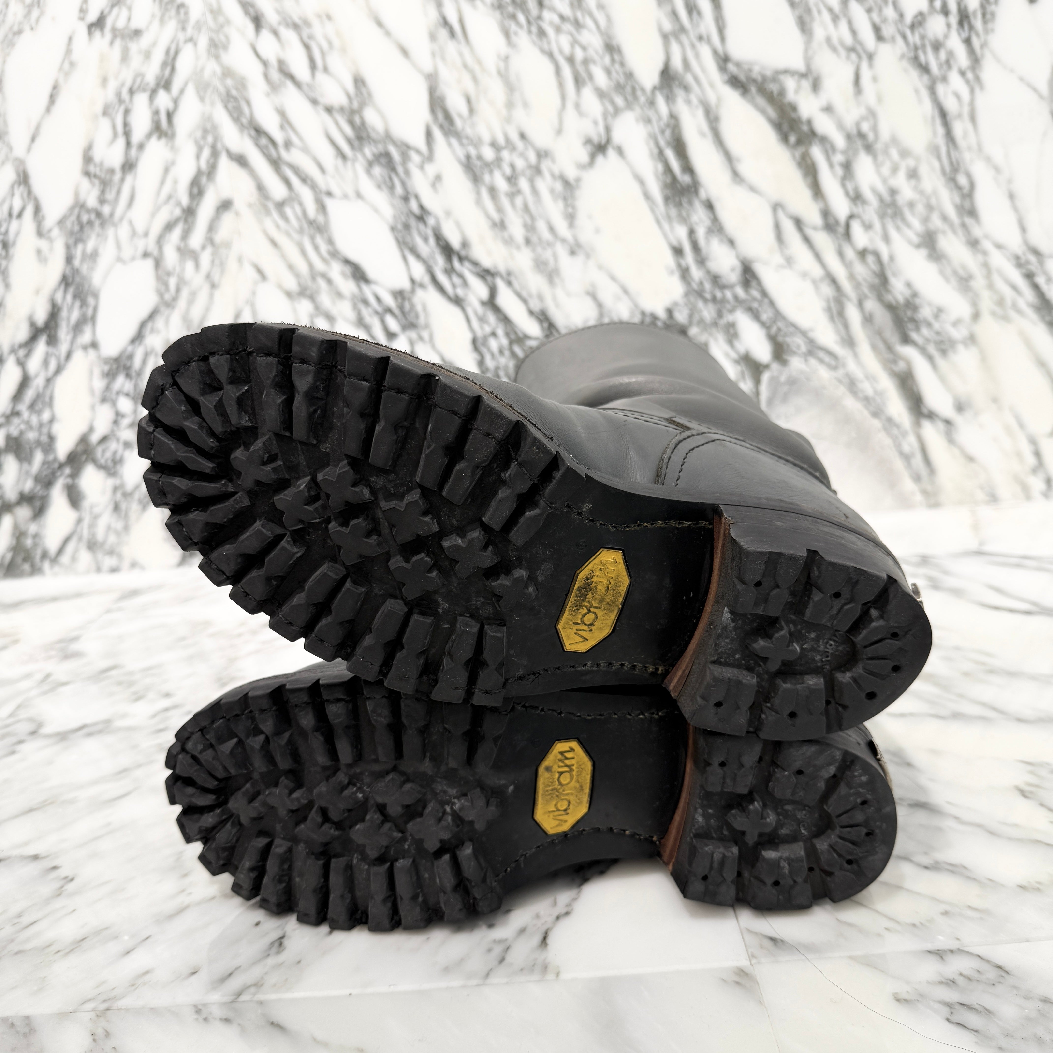 CHROME HEARTS × WESCO Gunslinger Dagger Custom Leather Boots Size 91/2E （27.5cm）クロムハーツ × ウエスコ ガンスリンガー ダガー装飾 カスタムレザーブーツ サイズ91/2E （27.5cm）