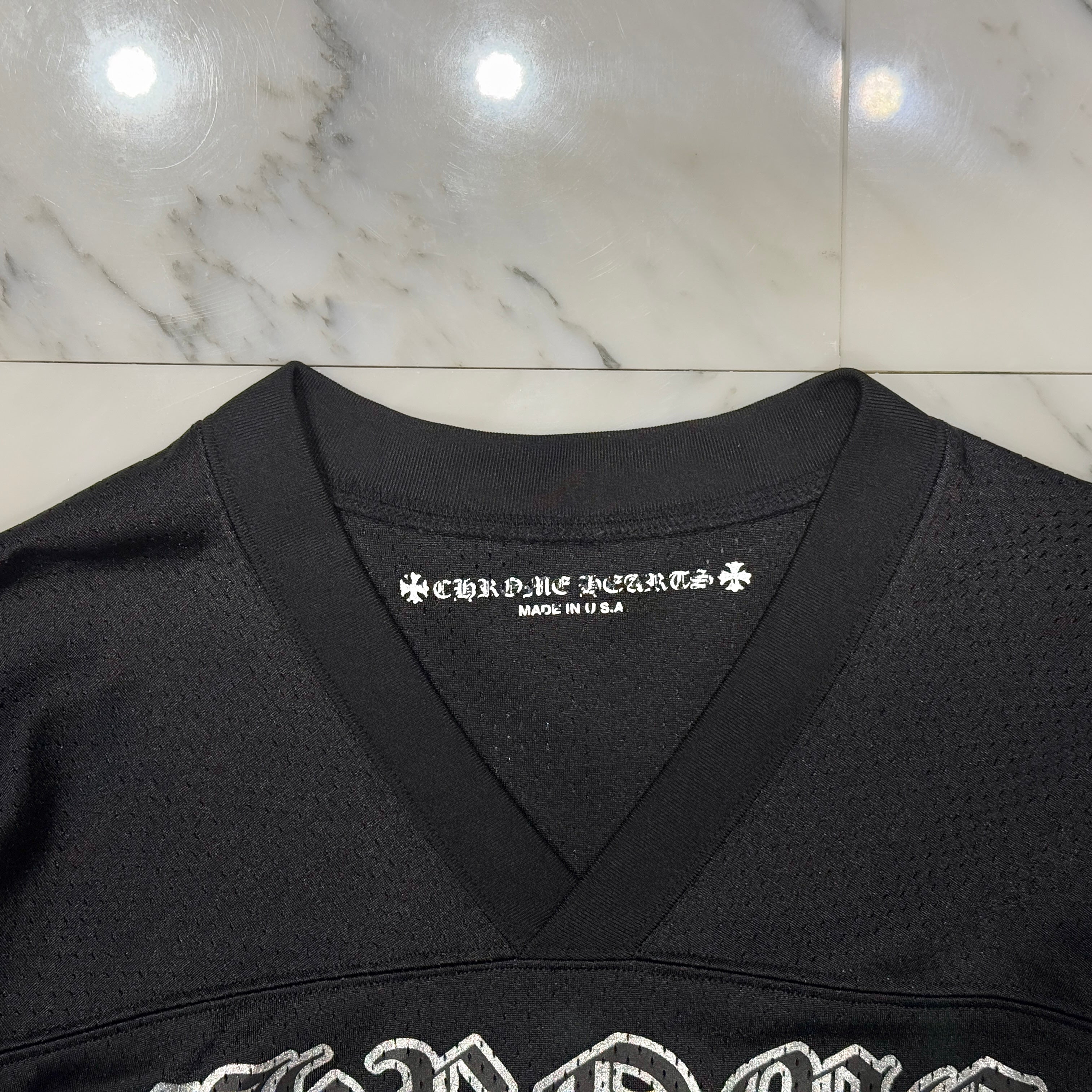 【BIG PRICE OFF】CHROME HEARTS Mesh Warm Up Jersey Size M クロムハーツ メッシュウォームアップジャージー サイズM