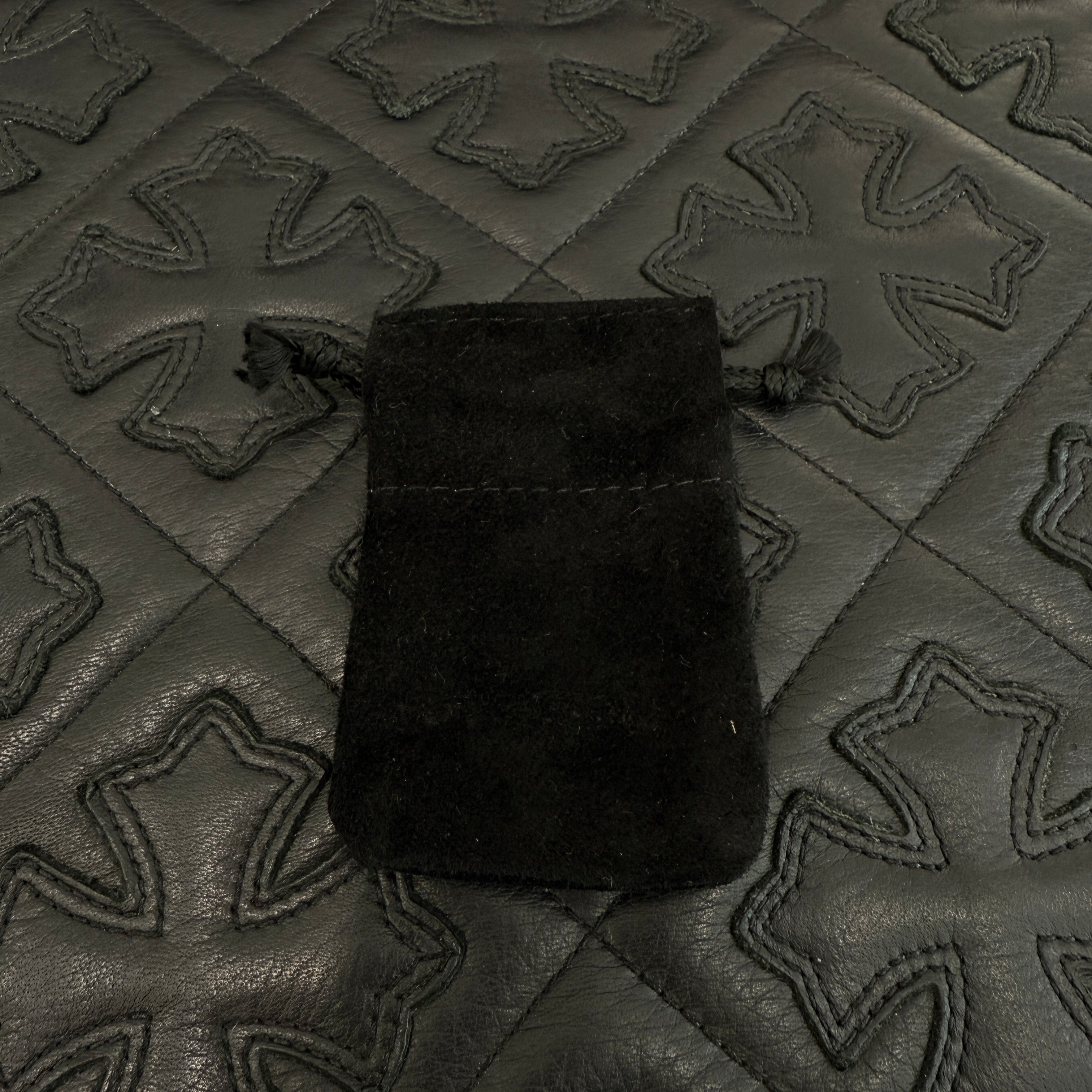 CHROME HEARTS Pave TINY CH Cross Hoop Earrings Pave Diamond クロムハーツ タイニー CHクロス フープイヤリング ピアス パヴェ ダイヤモンド