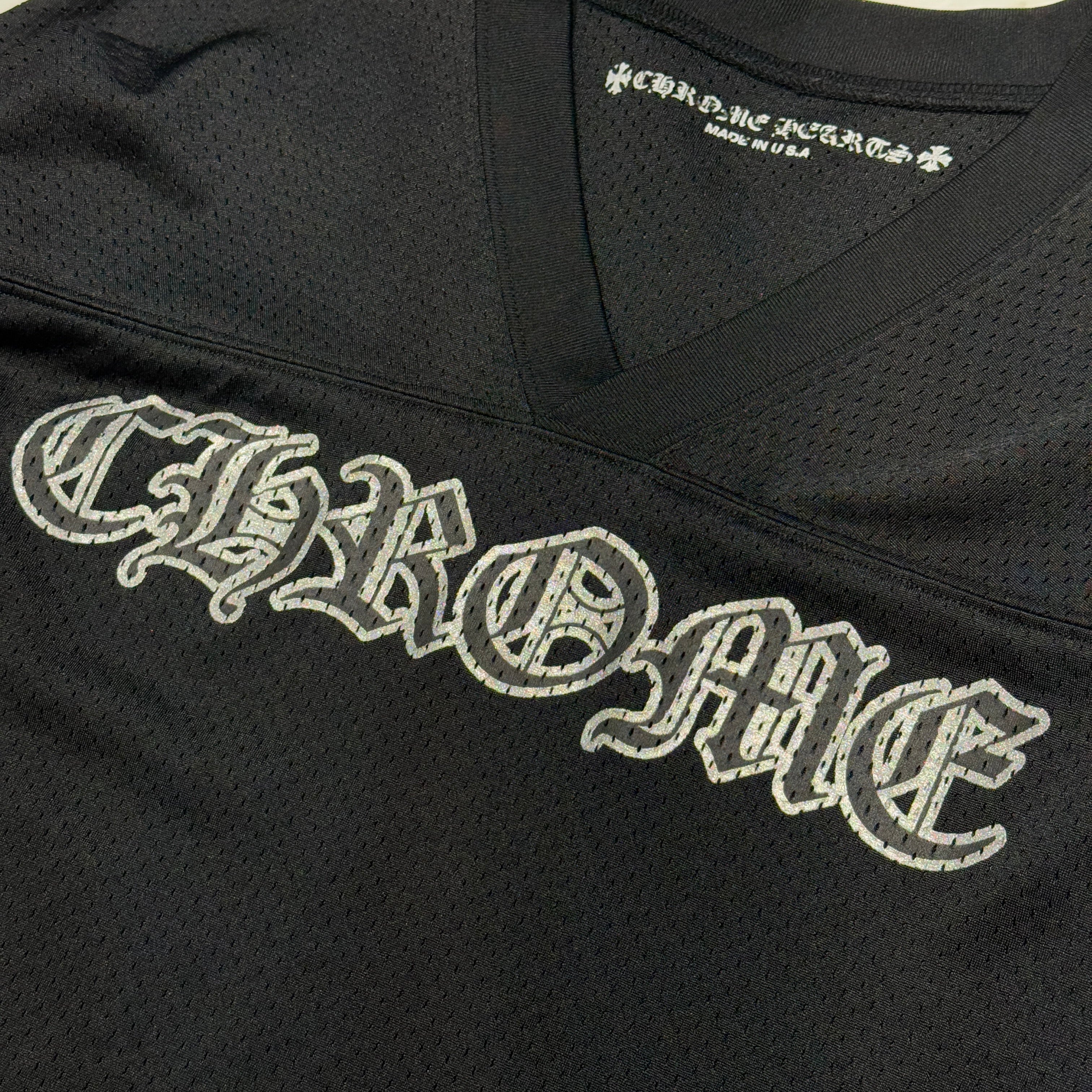 【BIG PRICE OFF】CHROME HEARTS Mesh Warm Up Jersey Size M クロムハーツ メッシュウォームアップジャージー サイズM