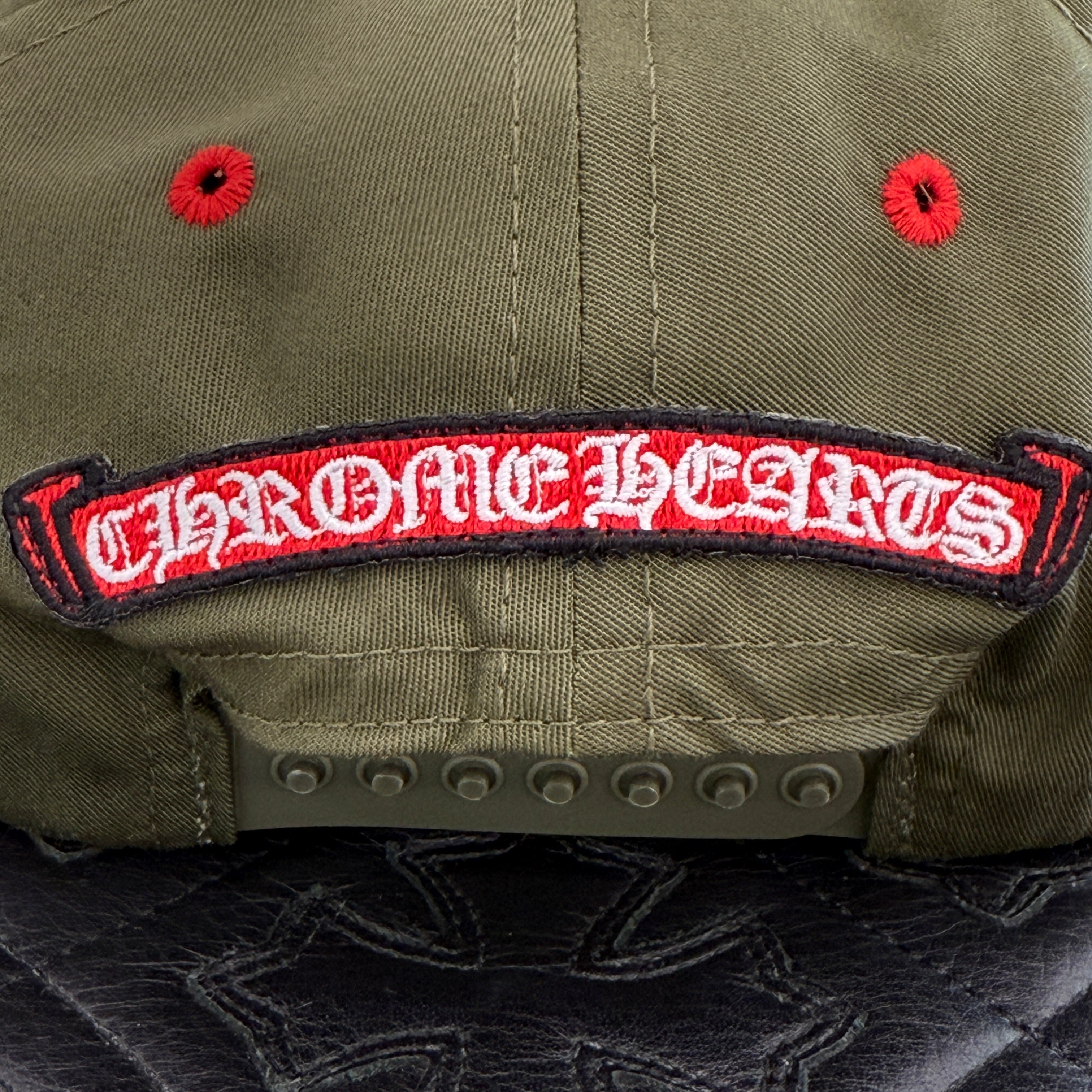 CHROME HEARTS GAS STATION King Taco 3 Cemetery Cross Trucker Cap Size ONE SIZE（53-60）クロムハーツ ガスステーション キングタコ 3セメタリークロス トラッカーキャップ サイズONE SIZE（53-60）