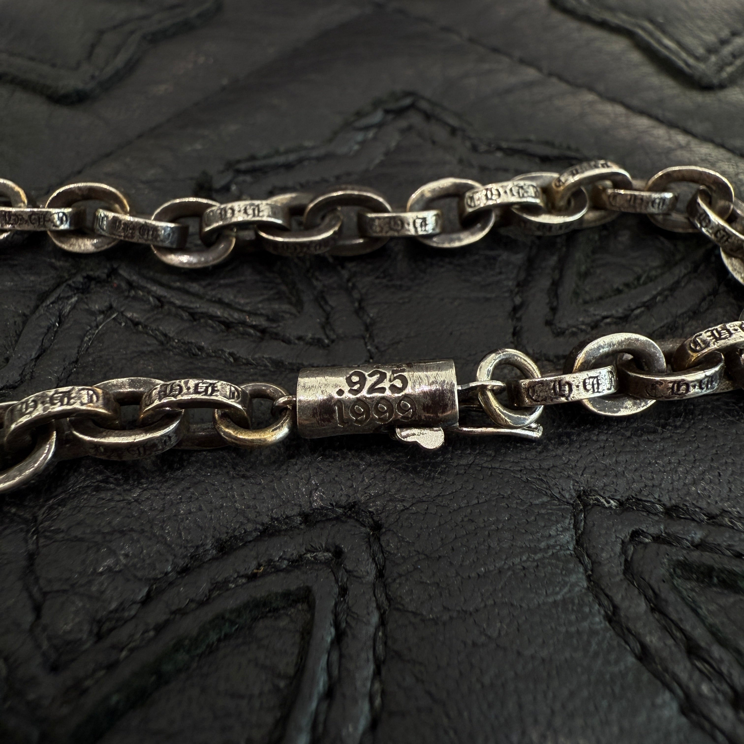 CHROME HEARTS Paper Chain Bracelet Size 7 Inch クロムハーツ