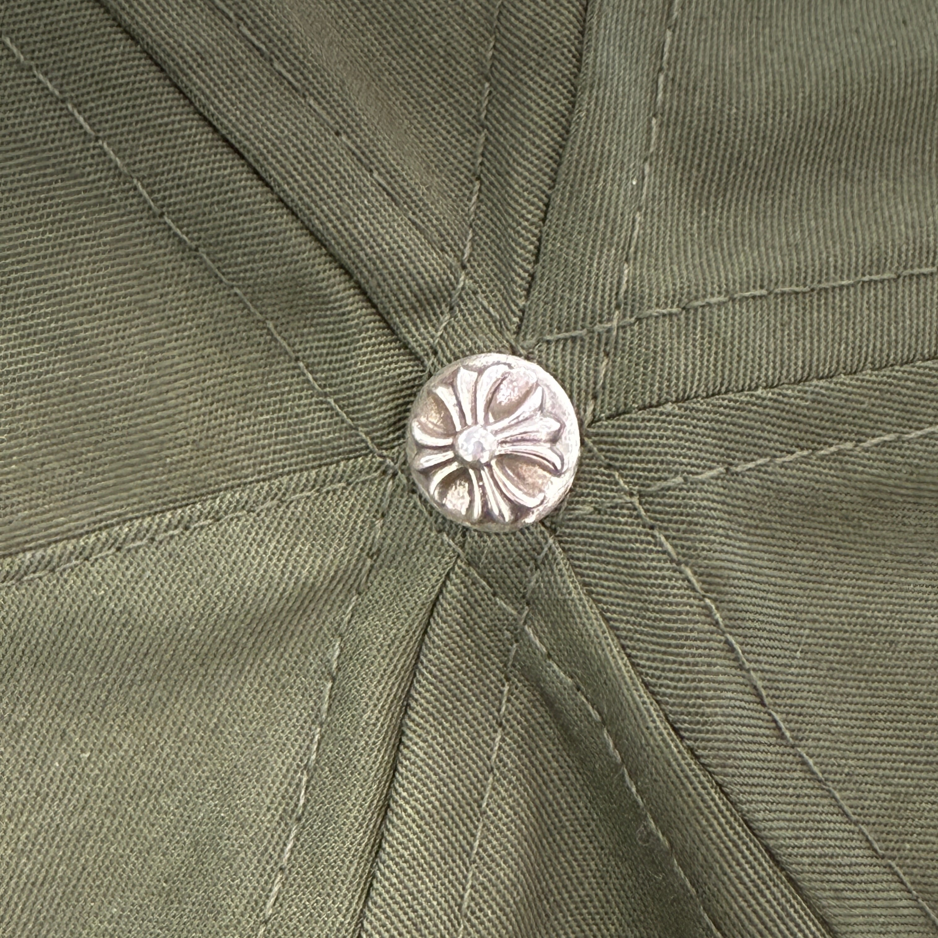 CHROME HEARTS GAS STATION King Taco 3 Cemetery Cross Trucker Cap Size ONE SIZE（53-60）クロムハーツ ガスステーション キングタコ 3セメタリークロス トラッカーキャップ サイズONE SIZE（53-60）