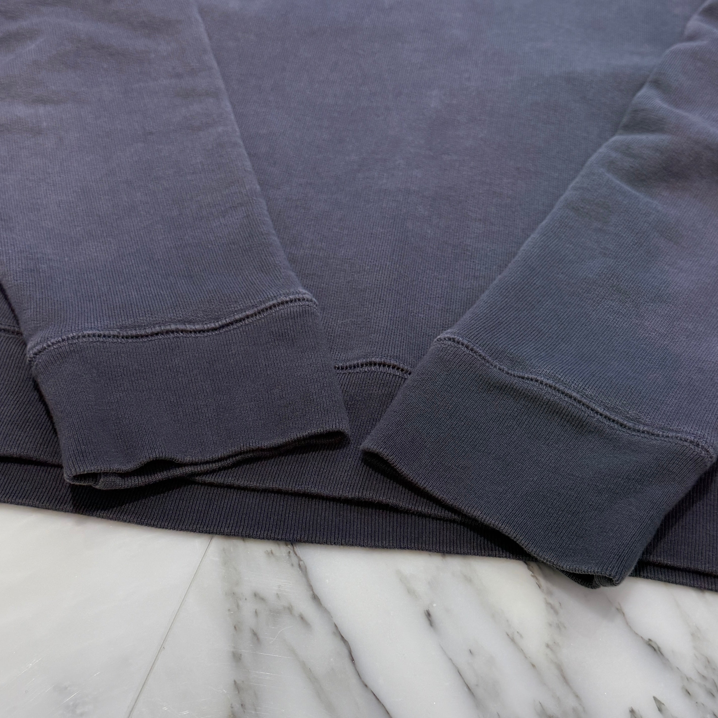 CHROME HEARTS Y NOT Triple Cross Leather Patch Sweat Shirt Size S クロムハーツ ワイノット トリプルクロス レザーパッチ スウェットシャツ サイズS