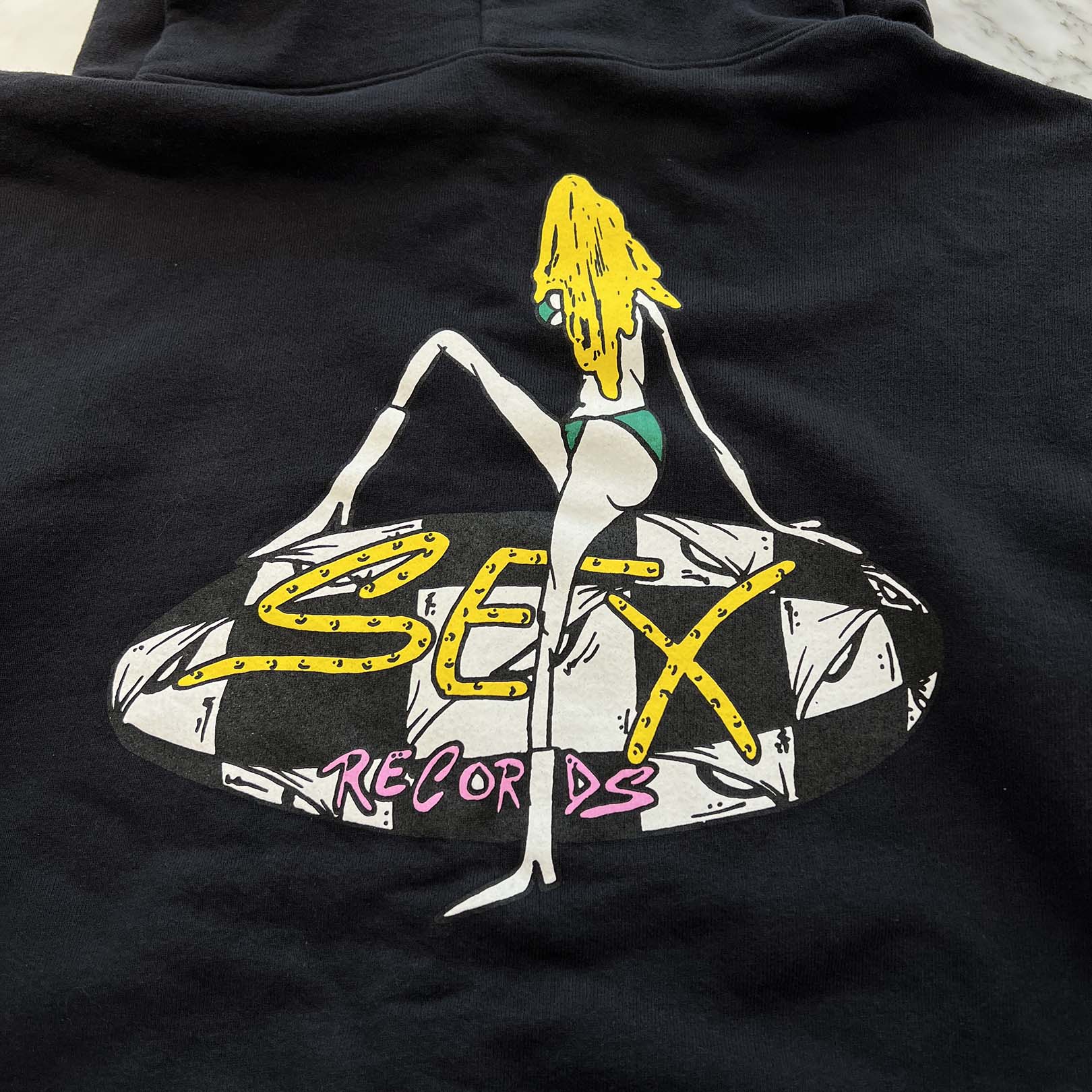 CHROME HEARTS×MATTY BOY Sex Records PPO Concept Pullover Hoodie Size XXL クロムハーツ×マッティボーイ セックスレコードPPOコンセプト プルオーバー フーディー サイズXXL