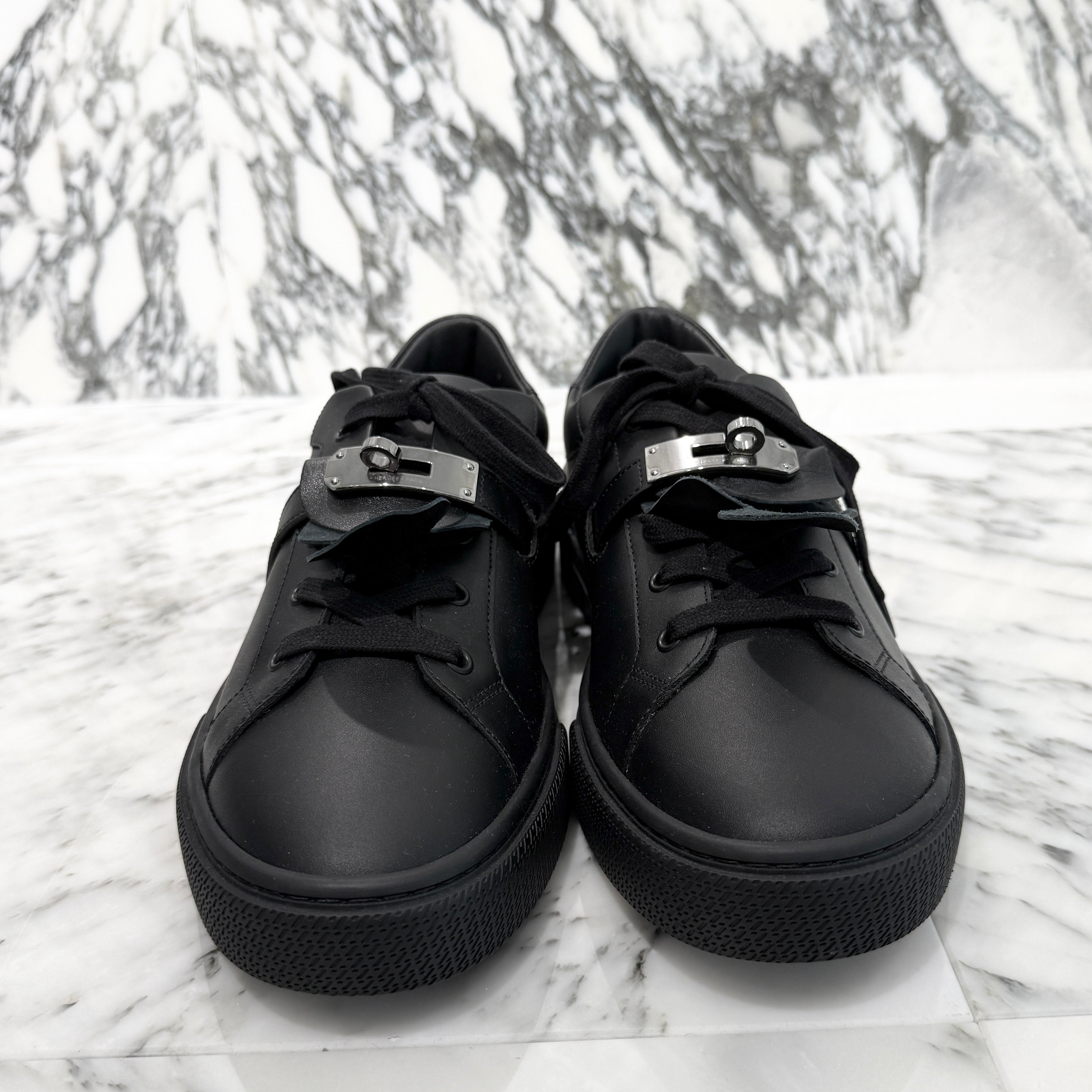 HERMES 2024AW Sneakers "Day" H222896ZH03390 Size 42（27cm）エルメス スニーカー "デイ" ブラック サイズ42（27cm）