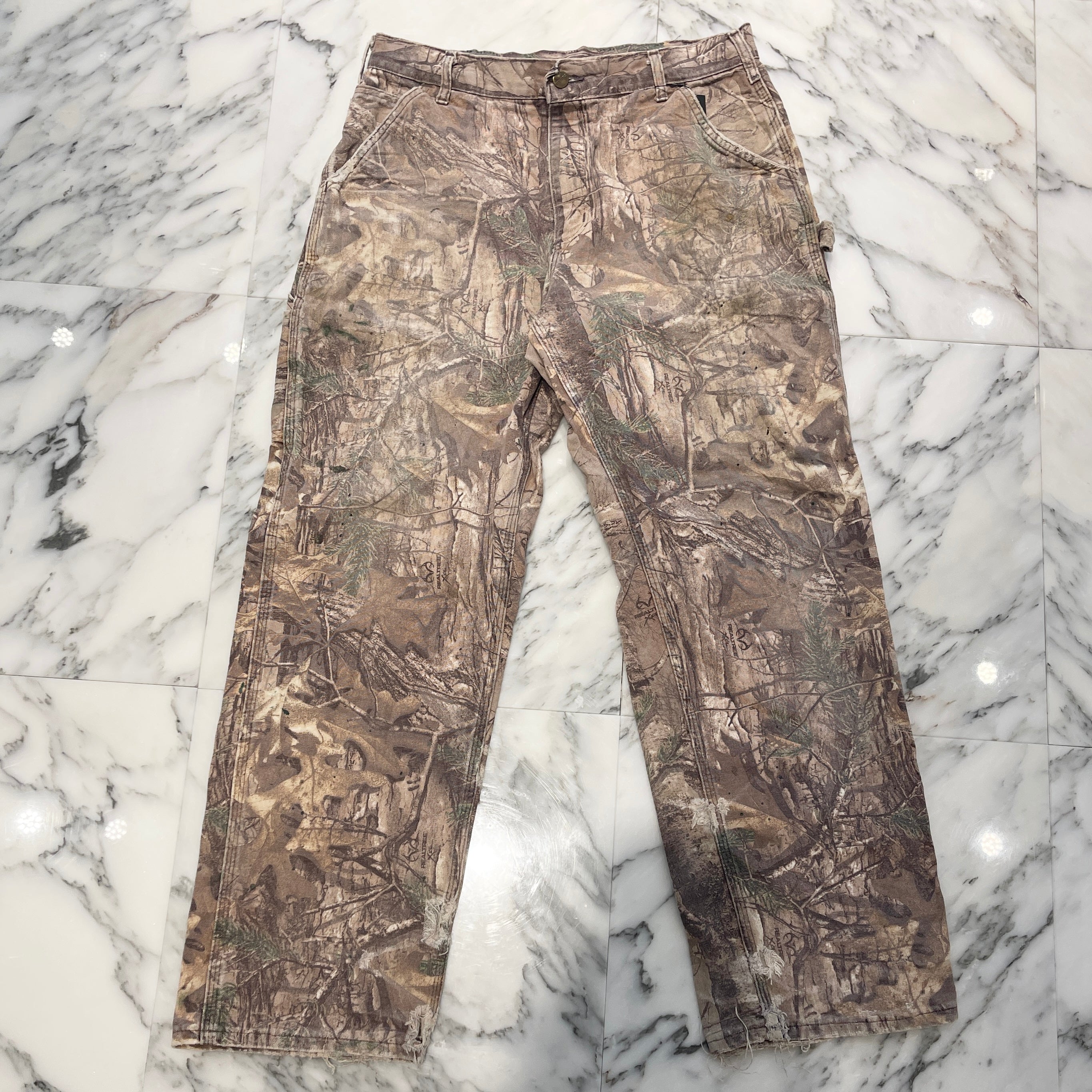 Carhartt Real Tree Duck Painter Work Pants Size W34 L30 カーハート リアルツリー ダックペインター ワークパンツ サイズ34×30